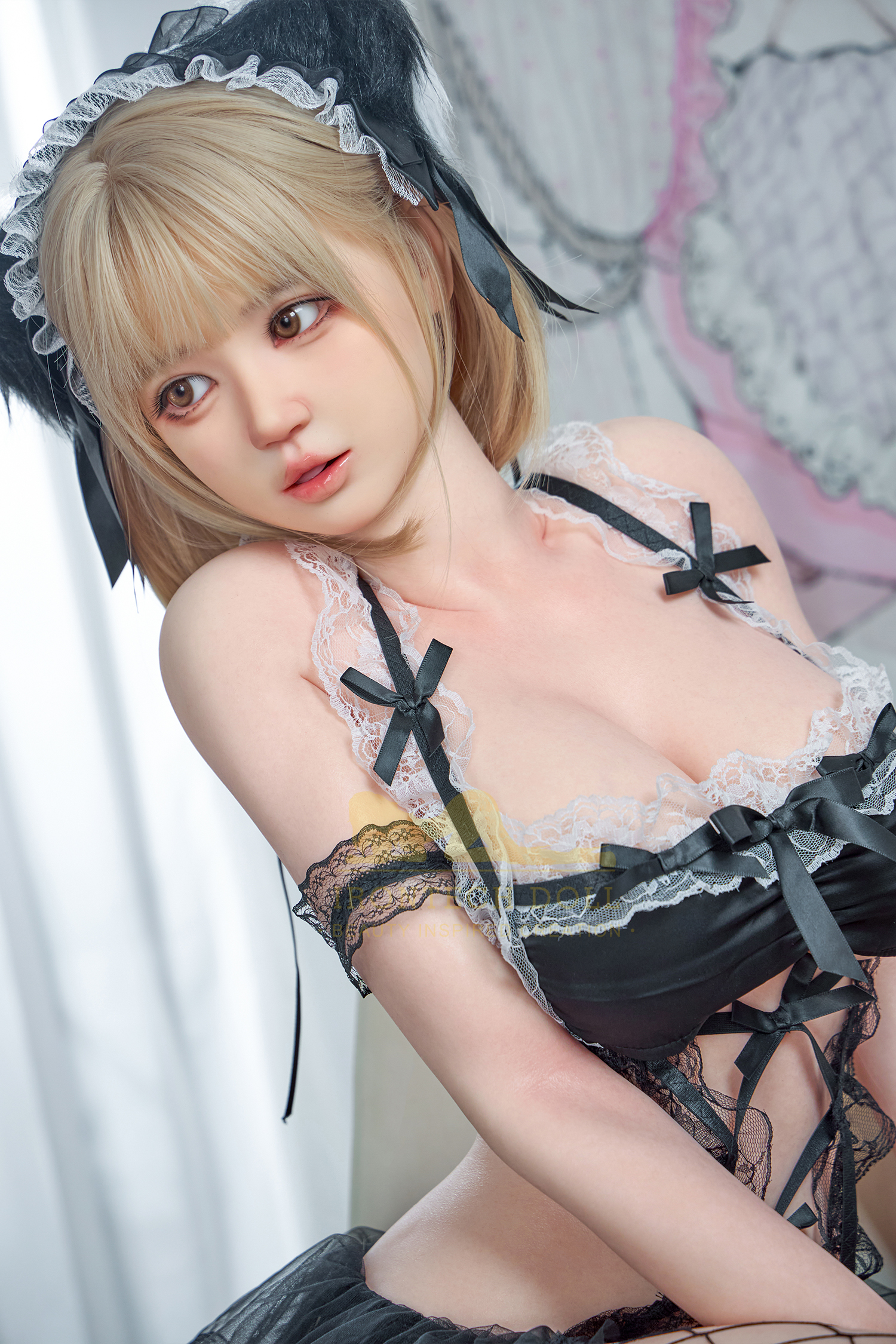 5ft3/161cm F Cup Silicone Maid Sex Doll T3 - Nia