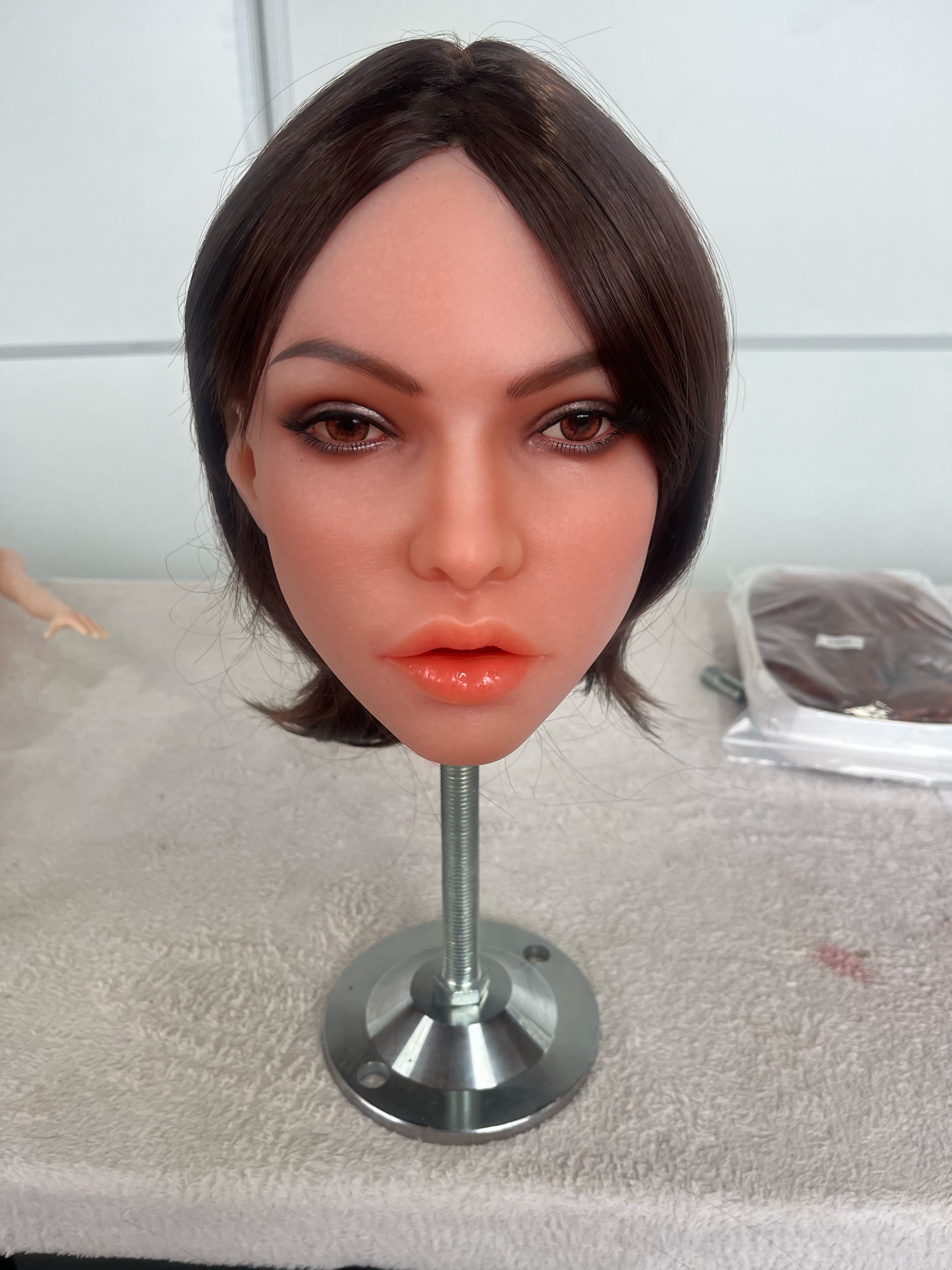 5ft4/166cm D Cup Silicone Head Milf Sex Dolls M1 - Scarlett