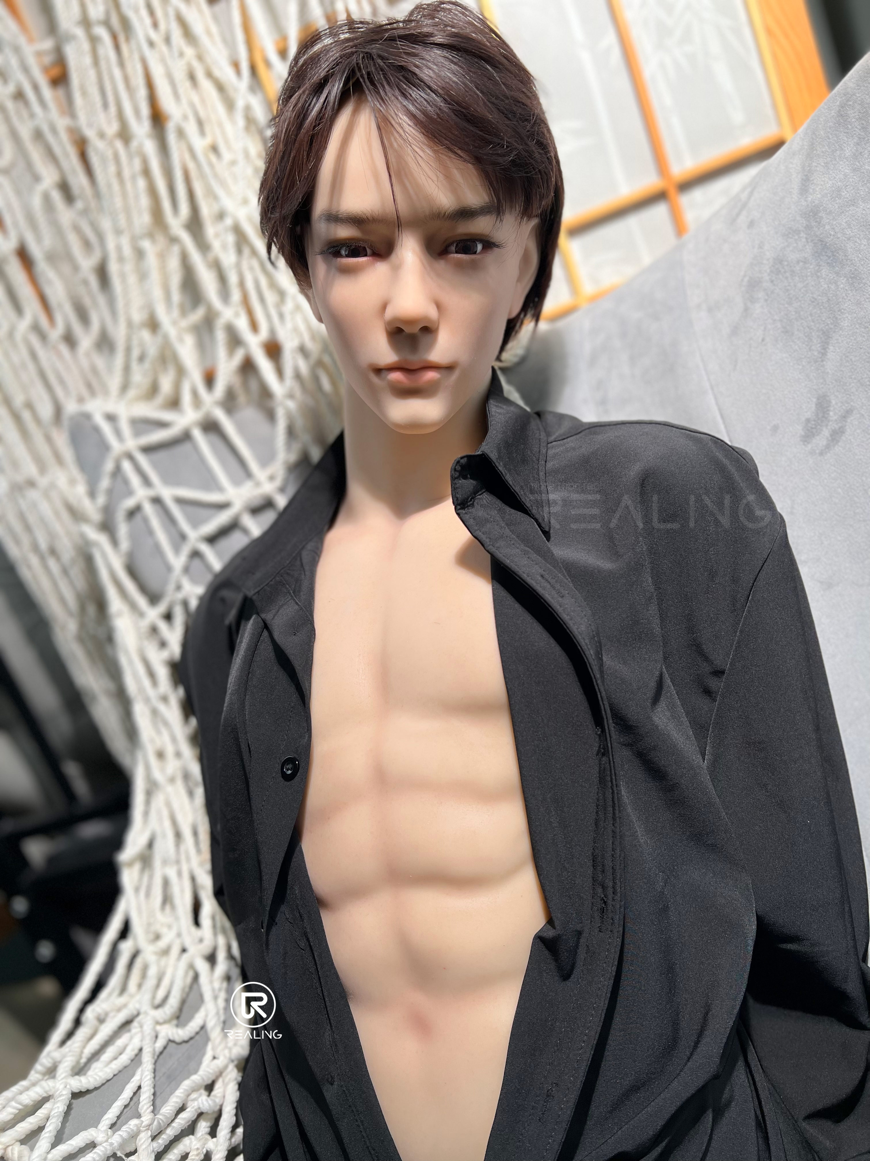 William - Silicone Head+TPE Body Male Sex Doll Torso