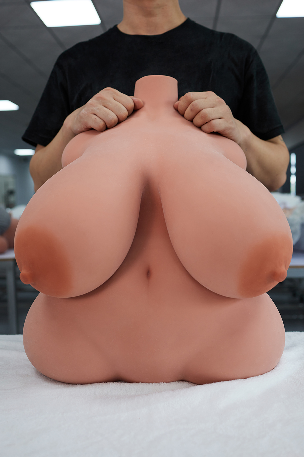 Flora 58# - 57.3LB STPE Big Boobs Sex Doll Torso