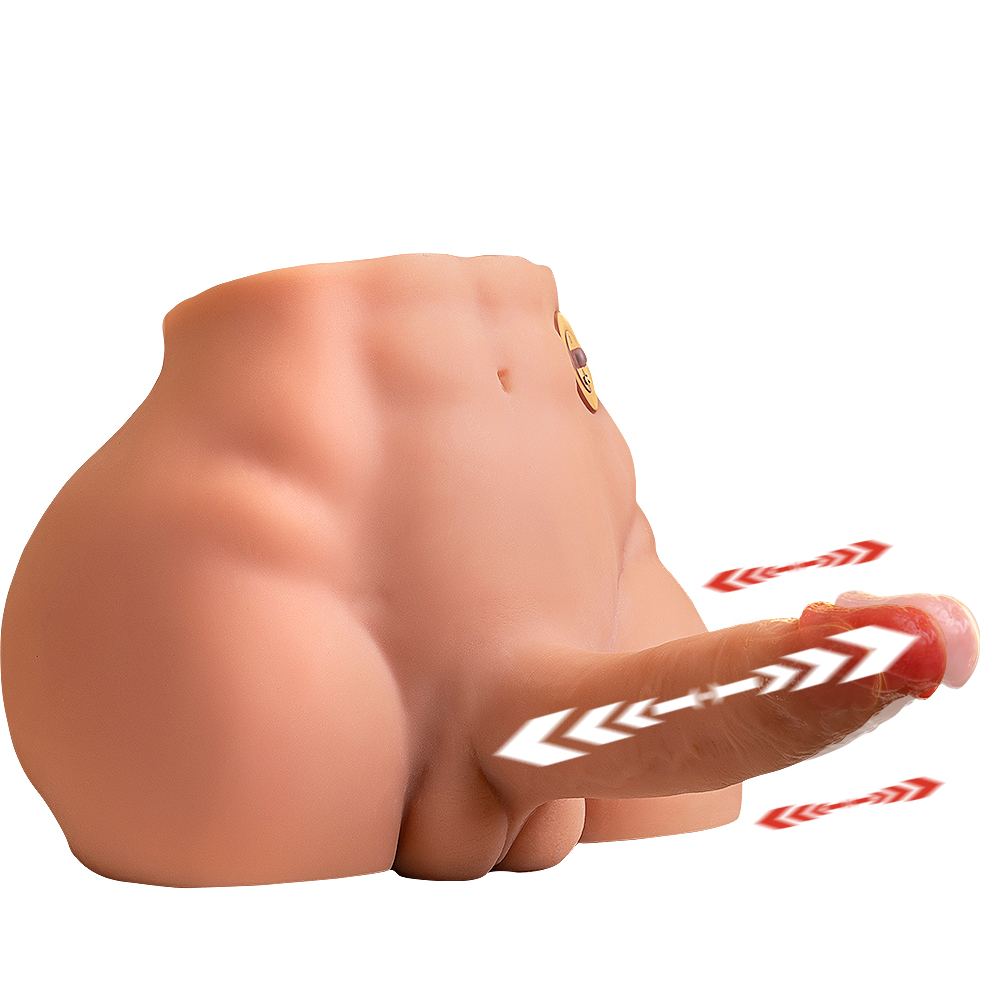 Peel - 9.6LB Electric Pulse Male Sex Doll Torso