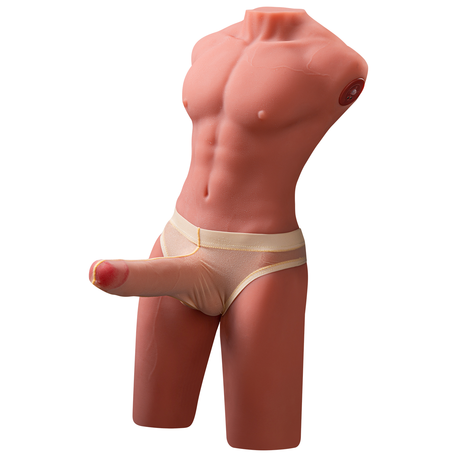 Jackson - 10.6LB Electric Pulse Tan Skin Male Torso Sex Doll
