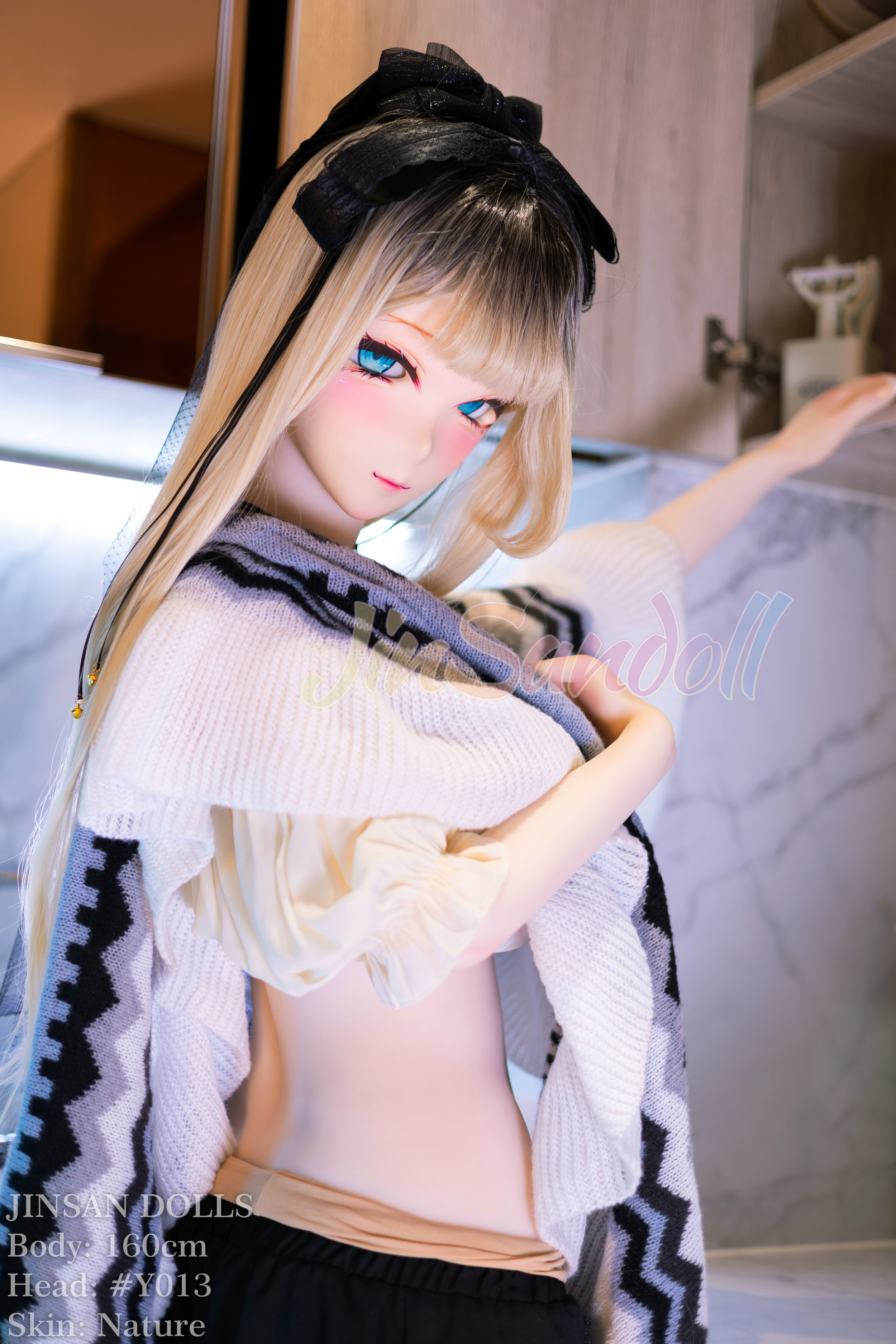 5ft3/160cm H Cup TPE Anime Sex Doll - Sylvia