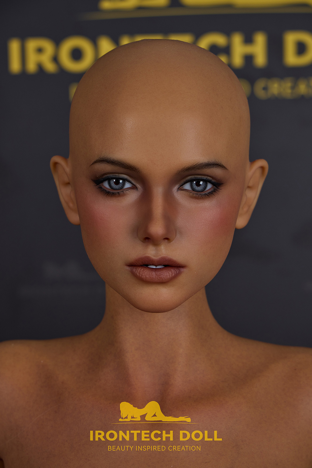 5ft44/166cm D Cup Silicone Dark Tanned Sex Doll ROS MAX S44 – Molly
