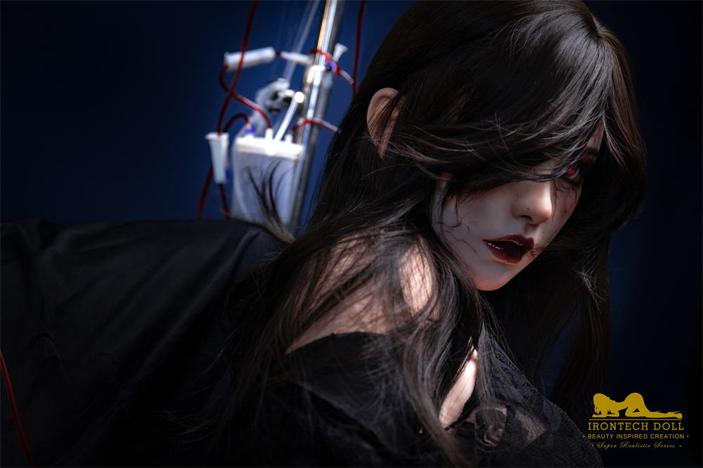 5ft44/166cm D Cup Silicone Vampire Sex Doll S40 – Suki
