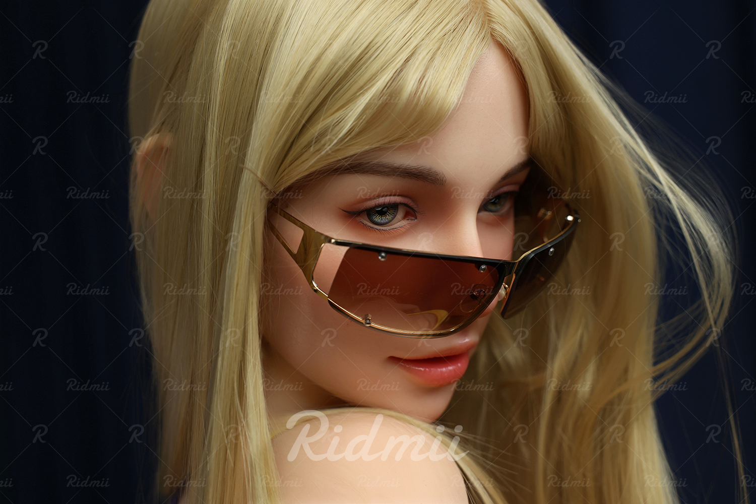 5ft4/164cm E Cup TPE Head Movable Jaw Blonde Sex Doll - Nyx