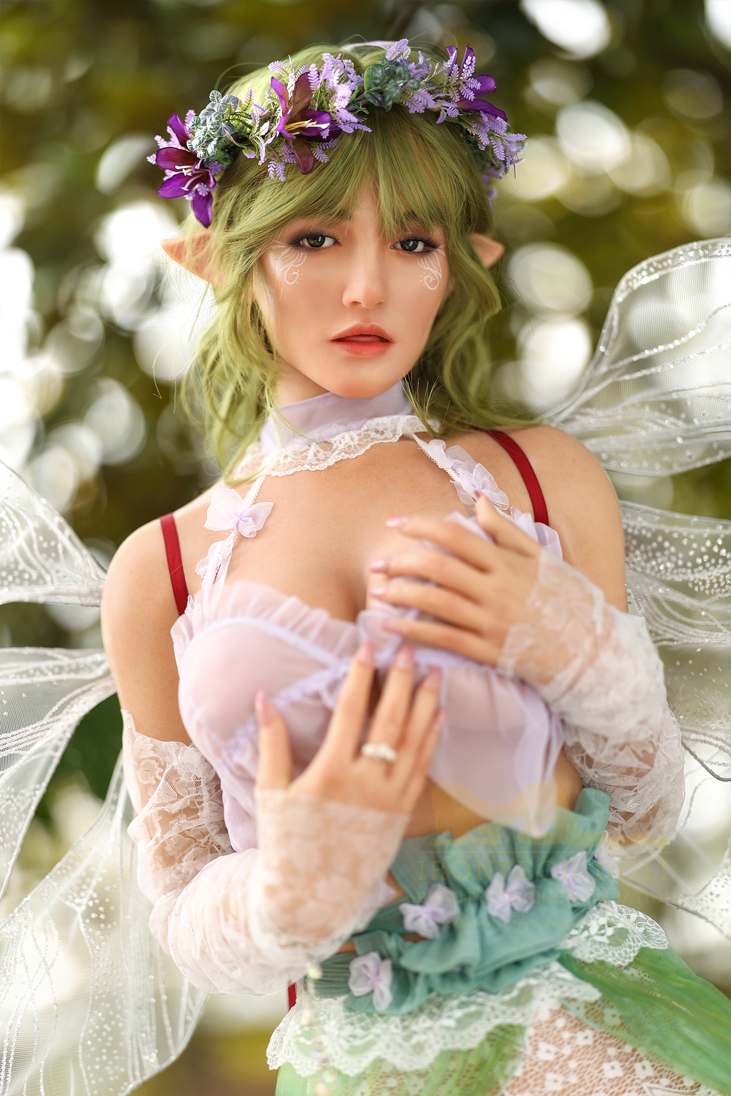 5ft47/167cm D Cup Silicone Fairy Sex Doll S48 – Echo Elf