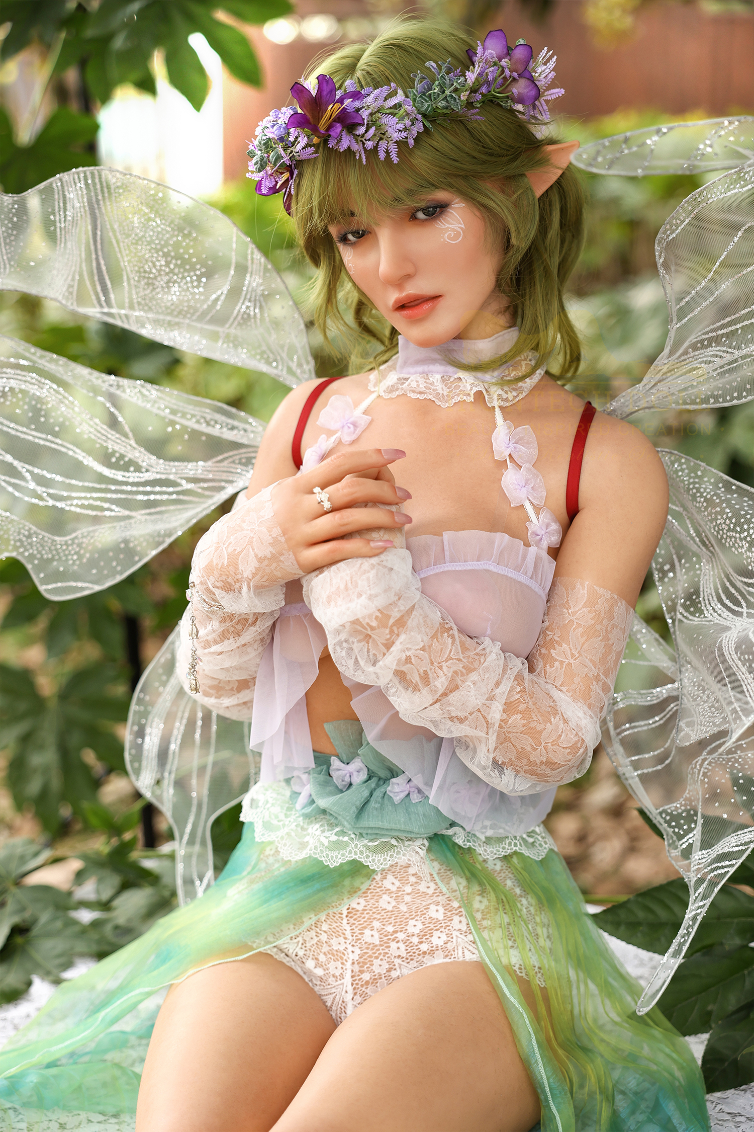 5ft47/167cm D Cup Silicone Fairy Sex Doll S48 – Echo Elf