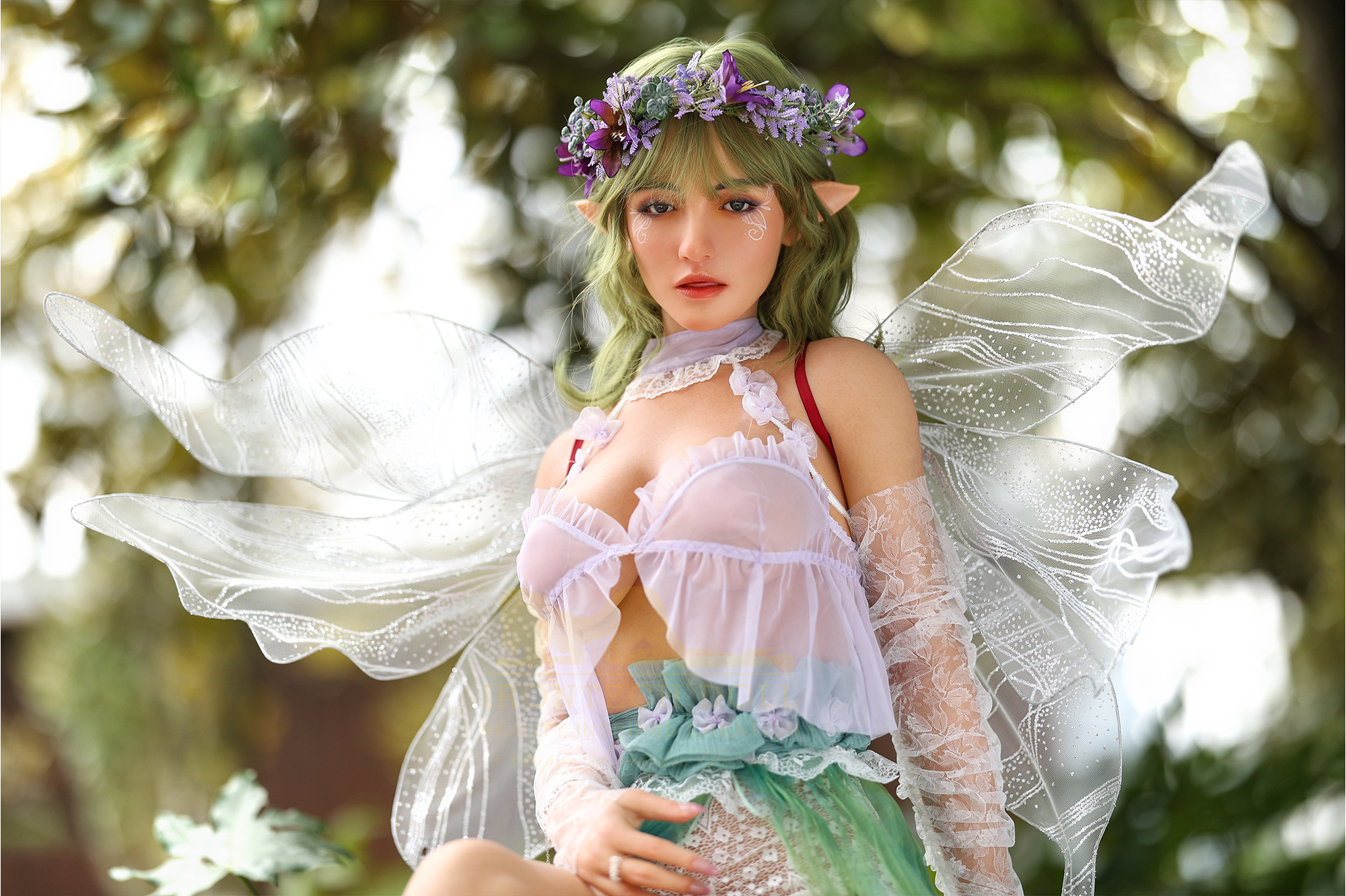 5ft47/167cm D Cup Silicone Fairy Sex Doll S48 – Echo Elf