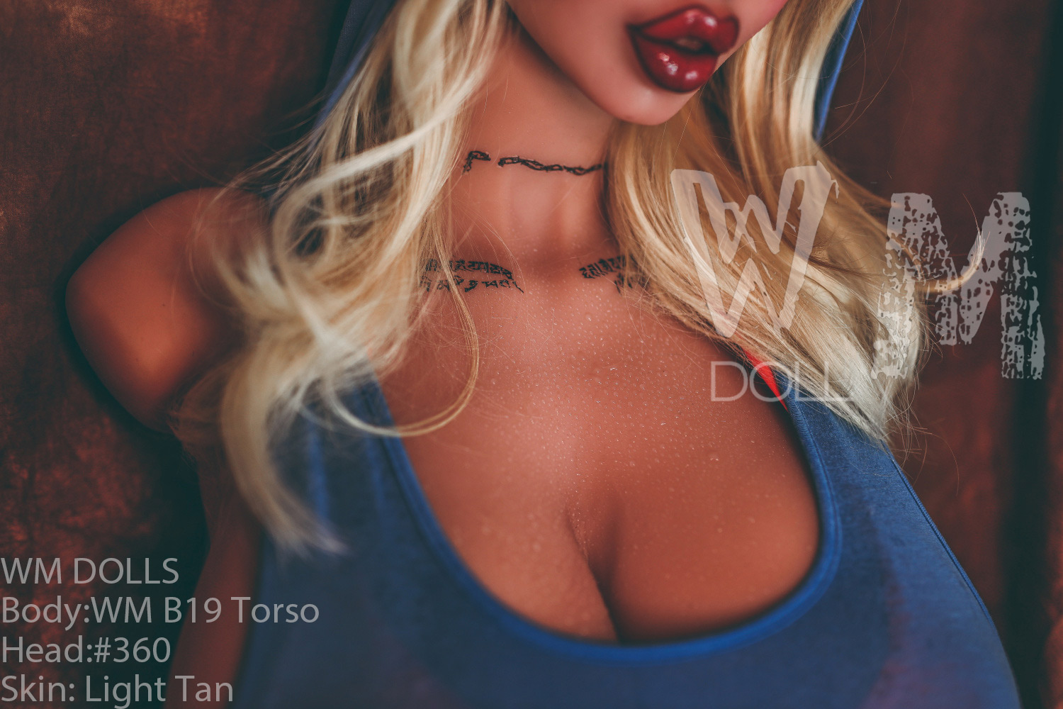 Maya - 75LB TPE Fuckable Nipple Athletic Sex Doll Torso