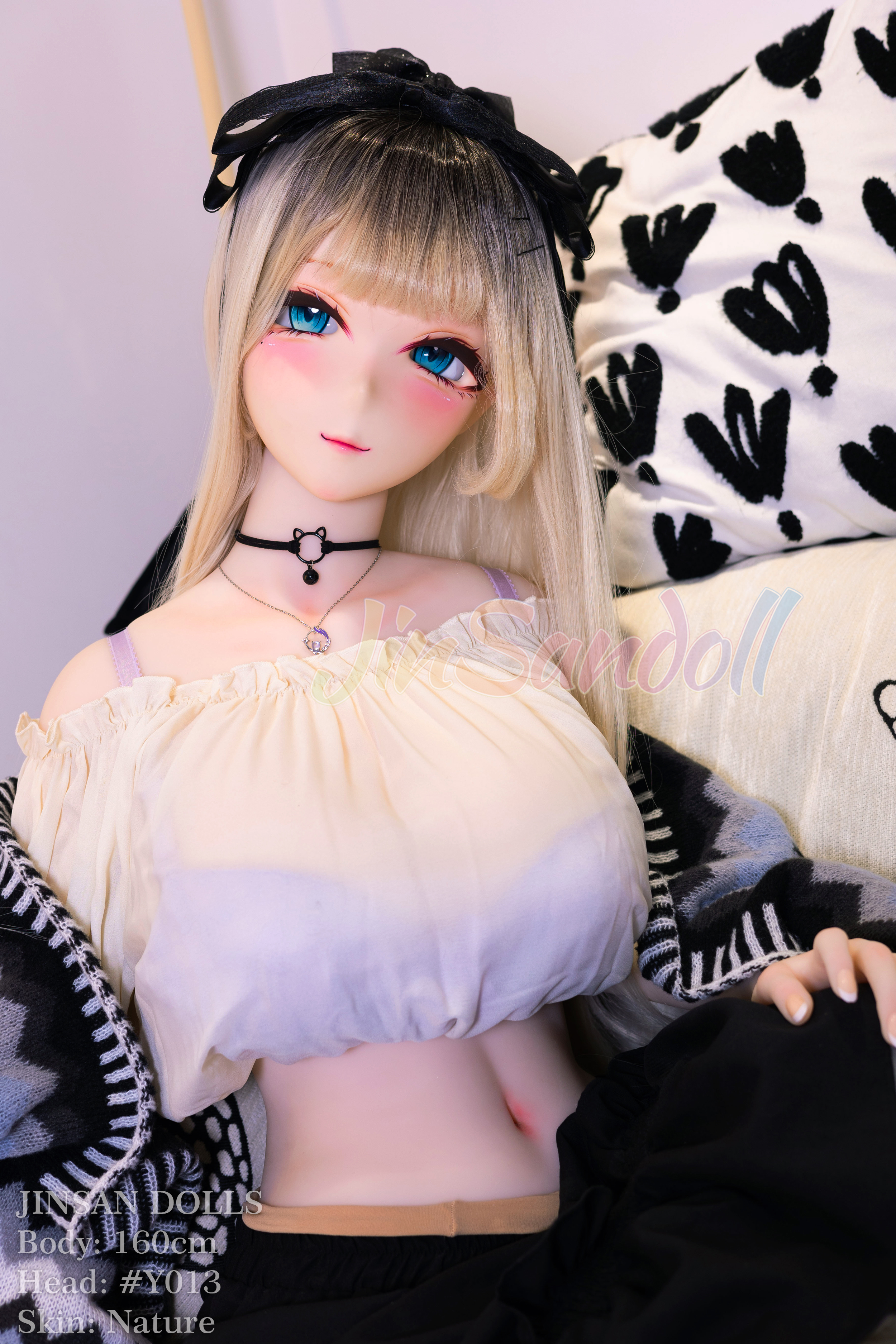 5ft3/160cm H Cup TPE Anime Sex Doll - Sylvia