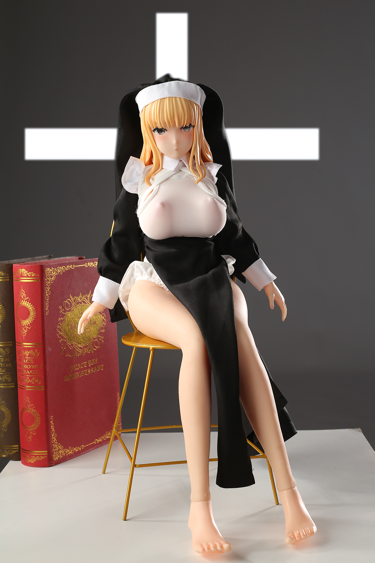 Nun Yumi - Silicone Small Anime Sex Doll