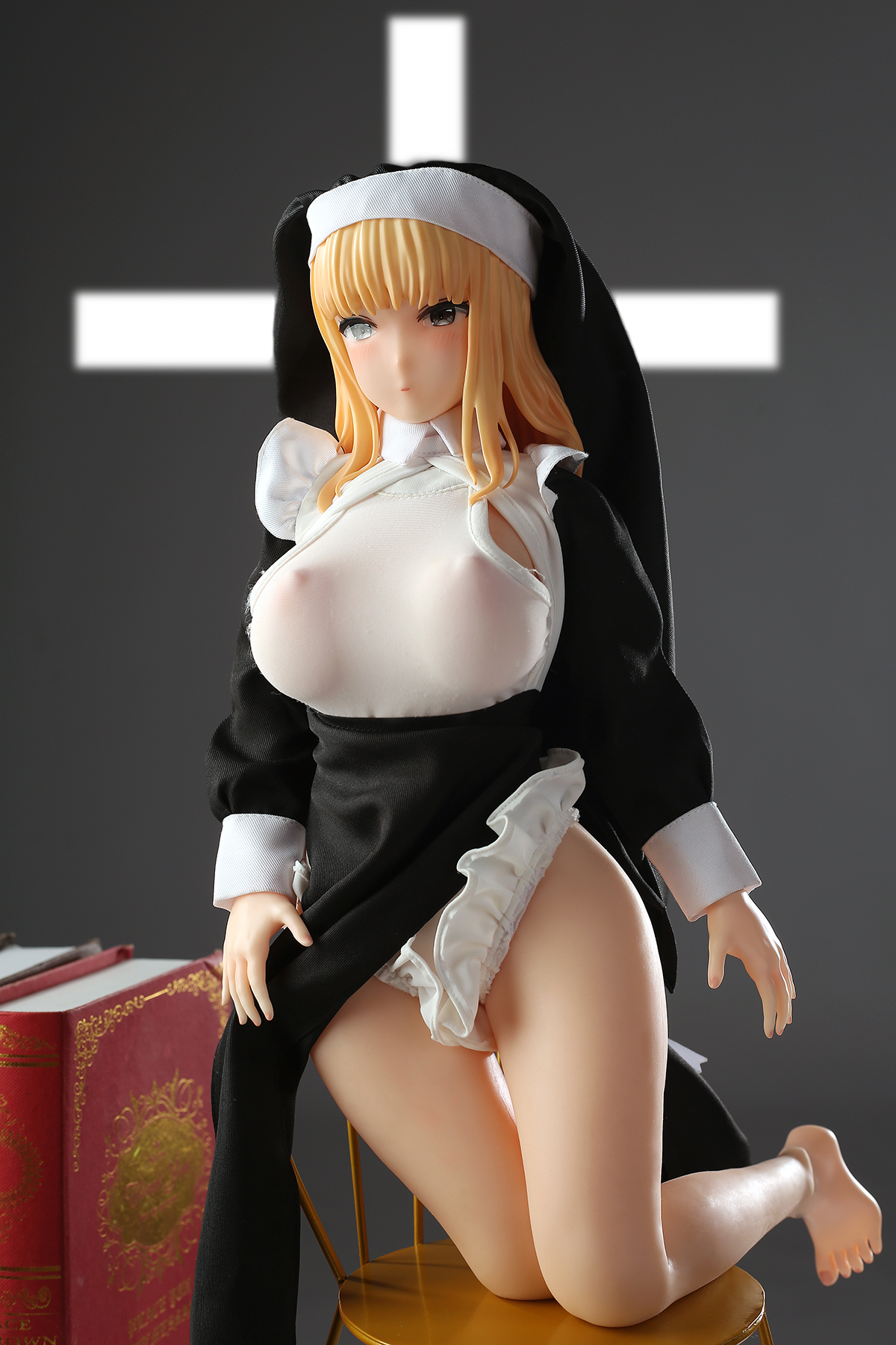 Nun Yumi - Silicone Small Anime Sex Doll