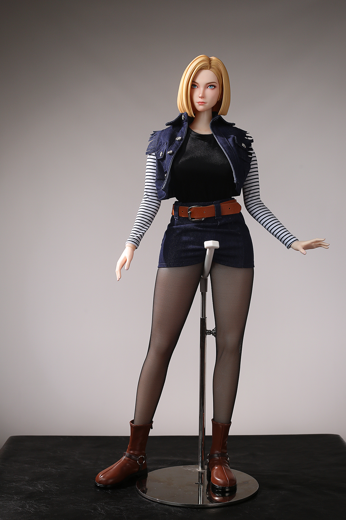 Android 18 Sex Doll - Silicone Anime Small Sex Doll