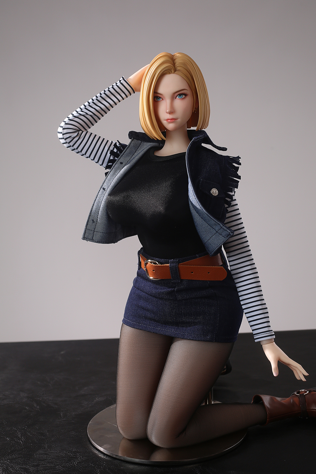 Android 18 Sex Doll - Silicone Anime Small Sex Doll