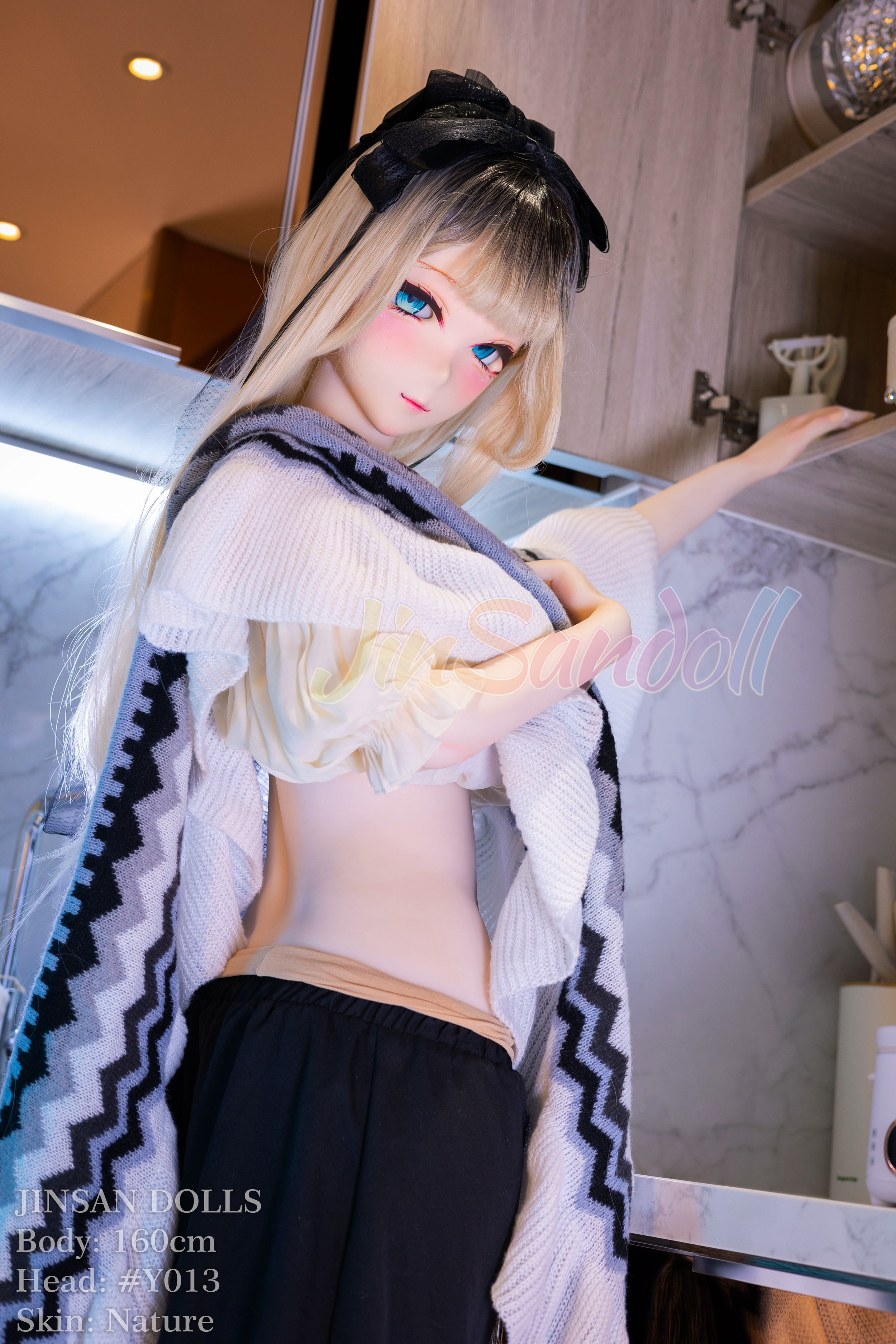 5ft3/160cm H Cup TPE Anime Sex Doll - Sylvia