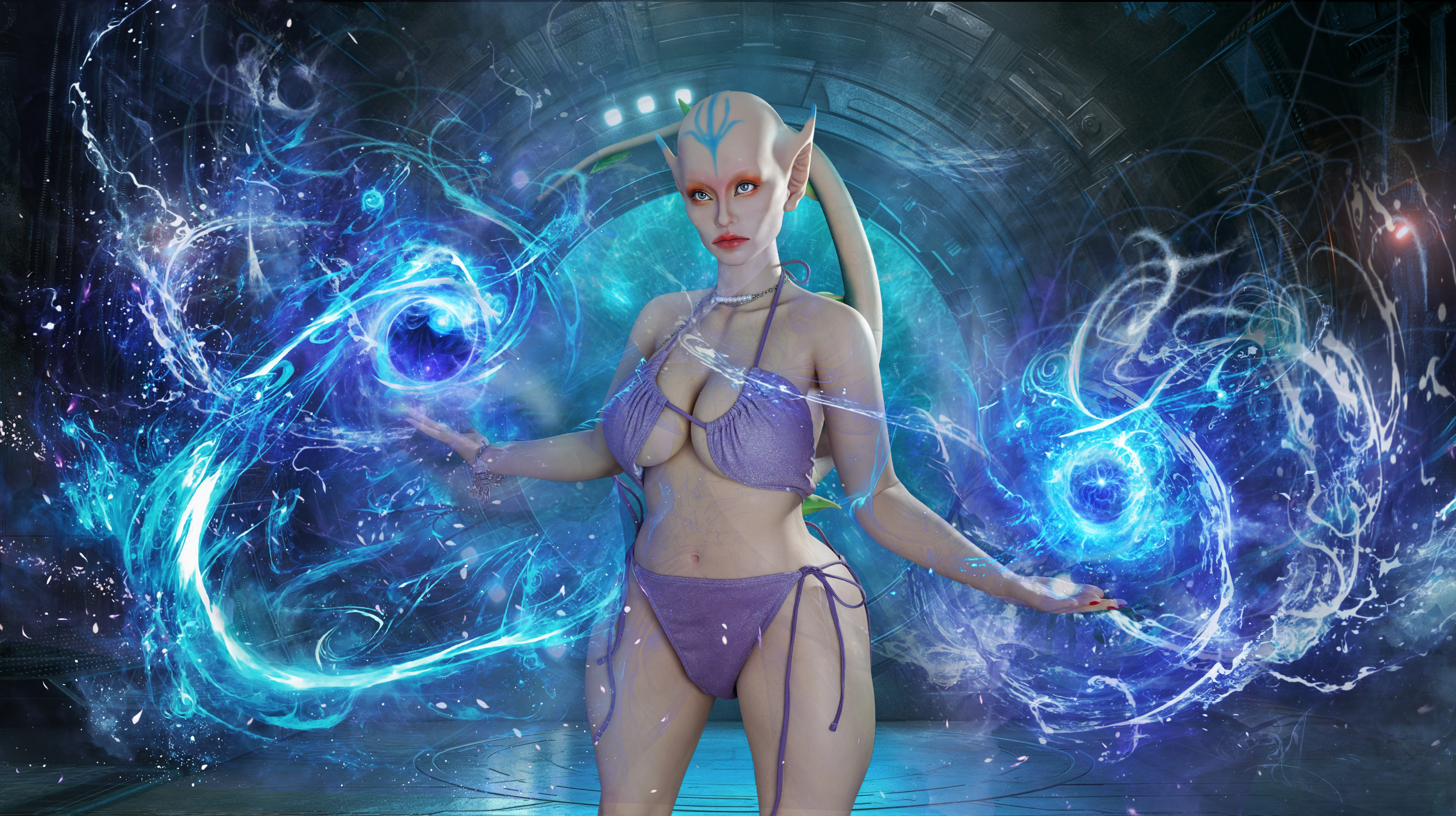 5ft/153cm G Cup Silicone Dragon Sex Doll - Pandora