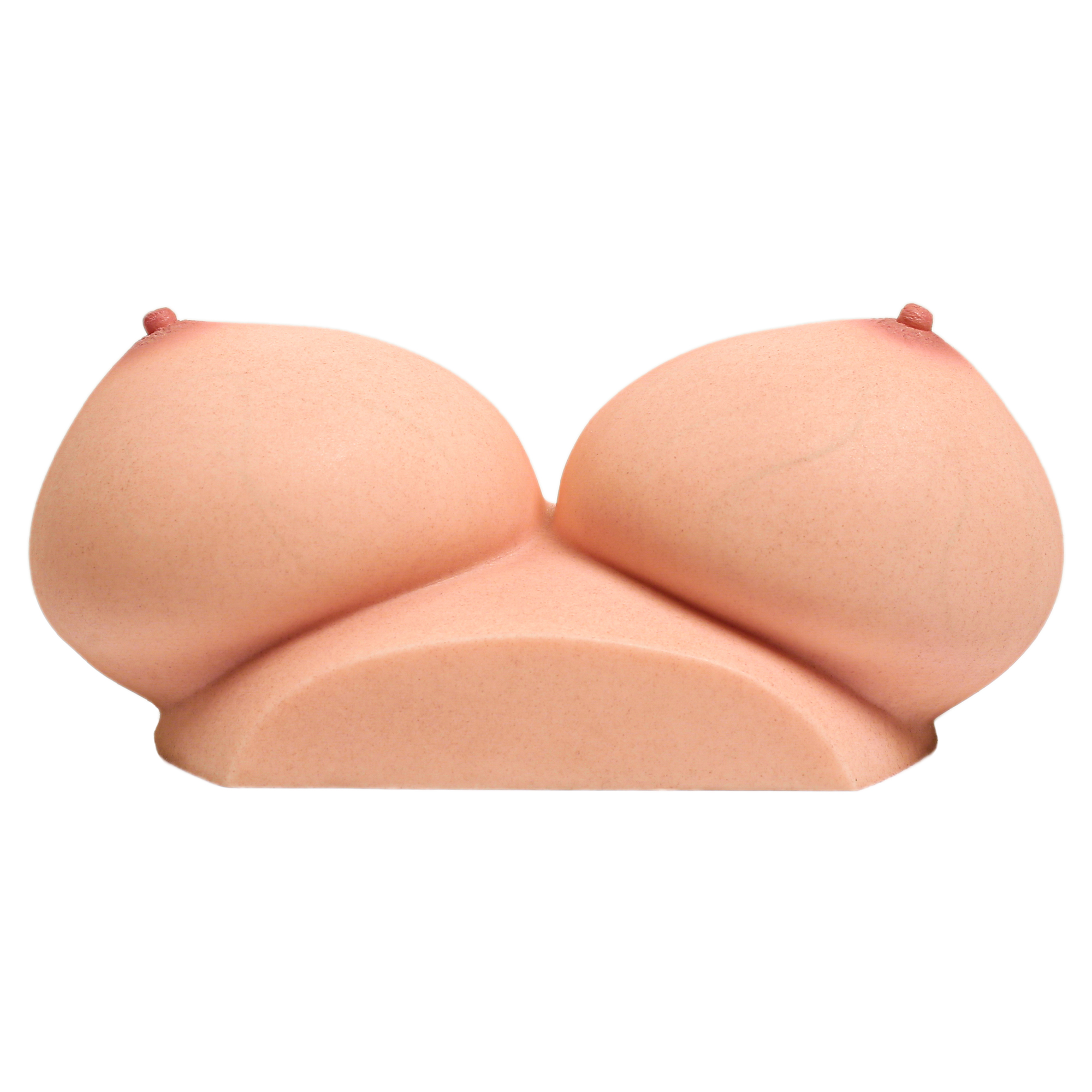 Realistic silicone breast sex torso