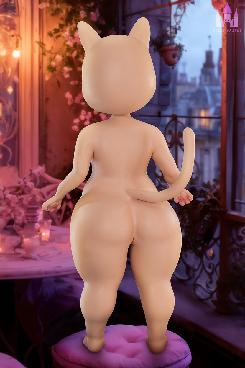 (EU Stock) Silicone A Cup Bear Sex Doll - Bearrie - display detail 2