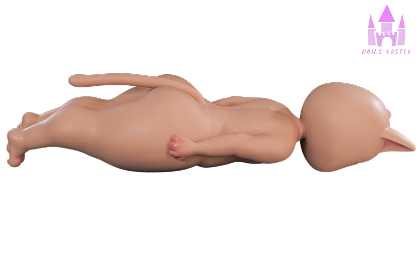 (EU Stock) Silicone A Cup Bear Sex Doll - Bearrie - display detail 3