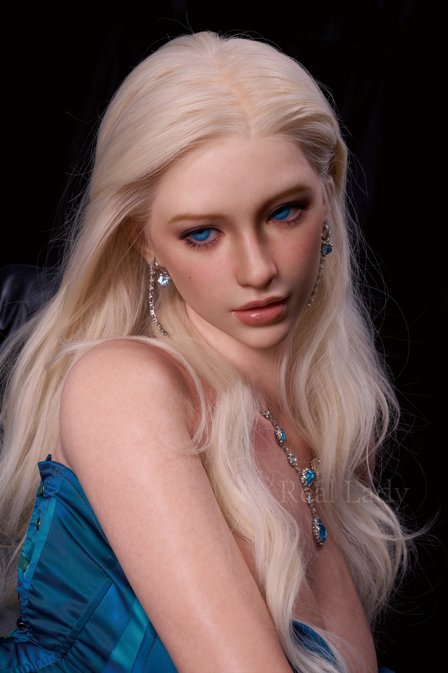 5ft2/159cm H Cup Silicone Blue Eyes Sex Doll ROS MAX R8 - Lena