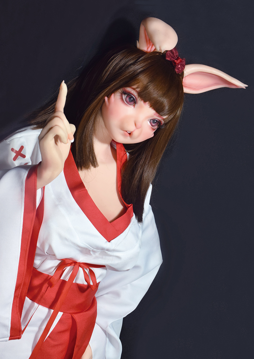 4ft9/150cm TPE Rabbit Furry Sex Doll – Aida Rina