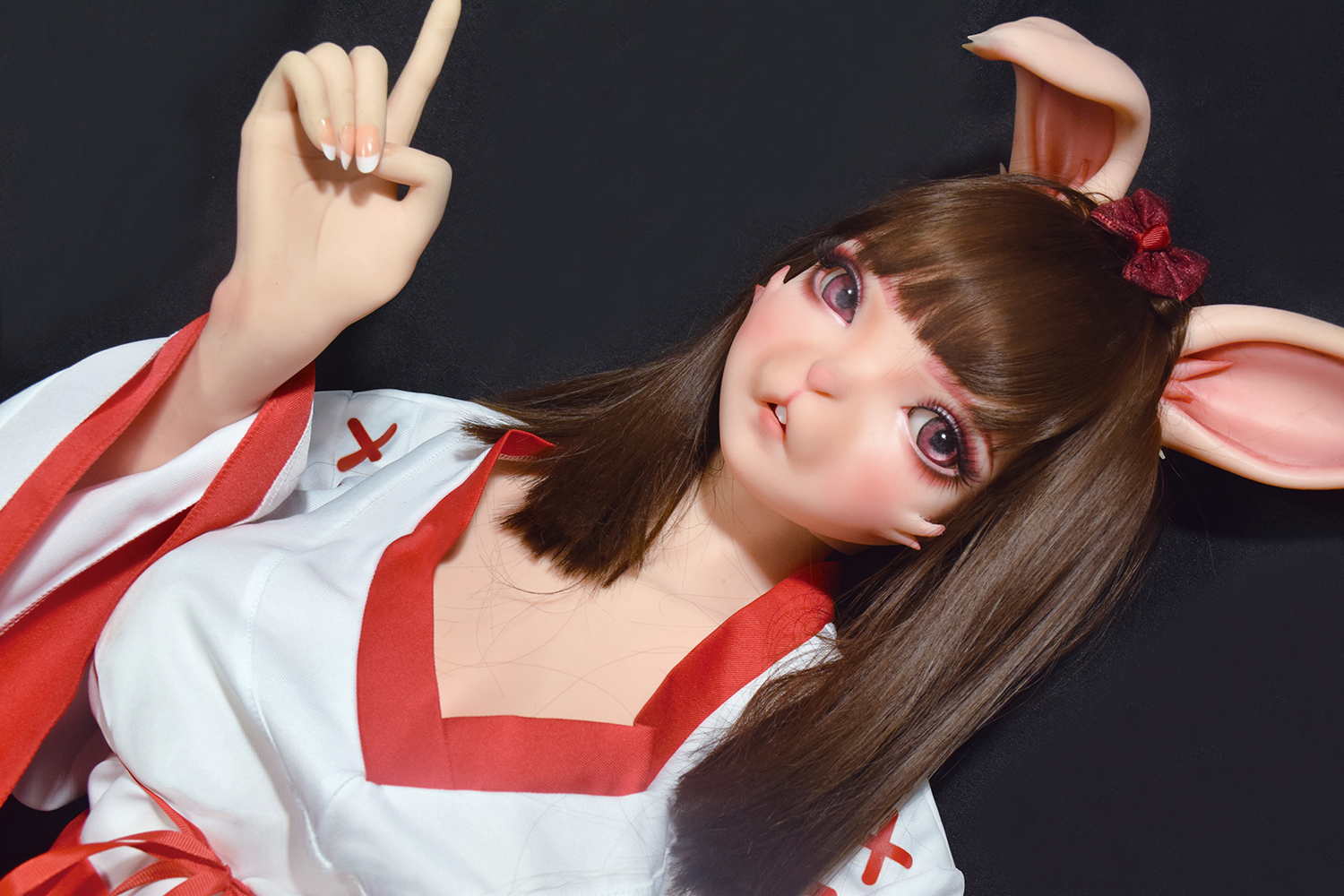 4ft9/150cm TPE Rabbit Furry Sex Doll – Aida Rina