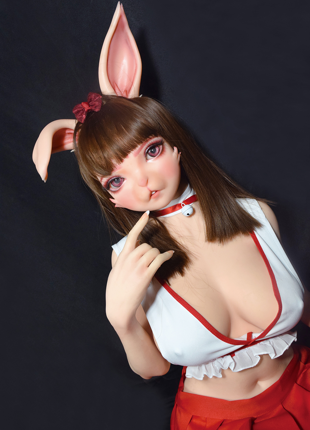 4ft9/150cm TPE Rabbit Furry Sex Doll – Aida Rina