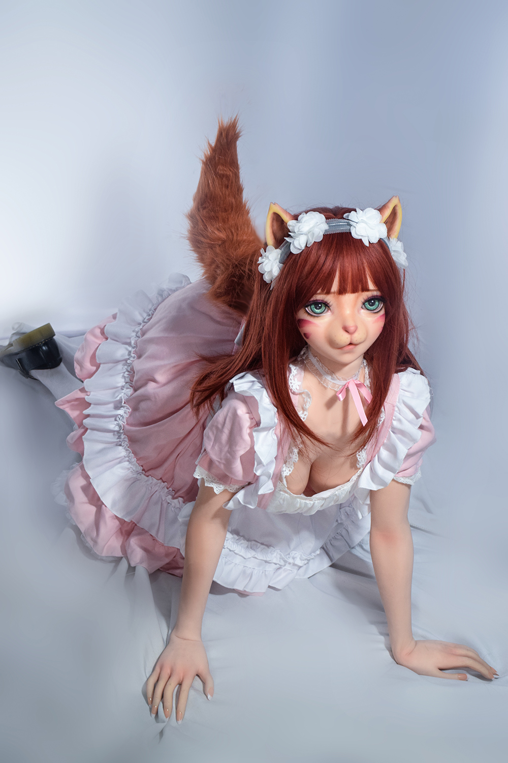 4ft9/150cm TPE Cat Furry Sex Doll – Morikawa Yuki