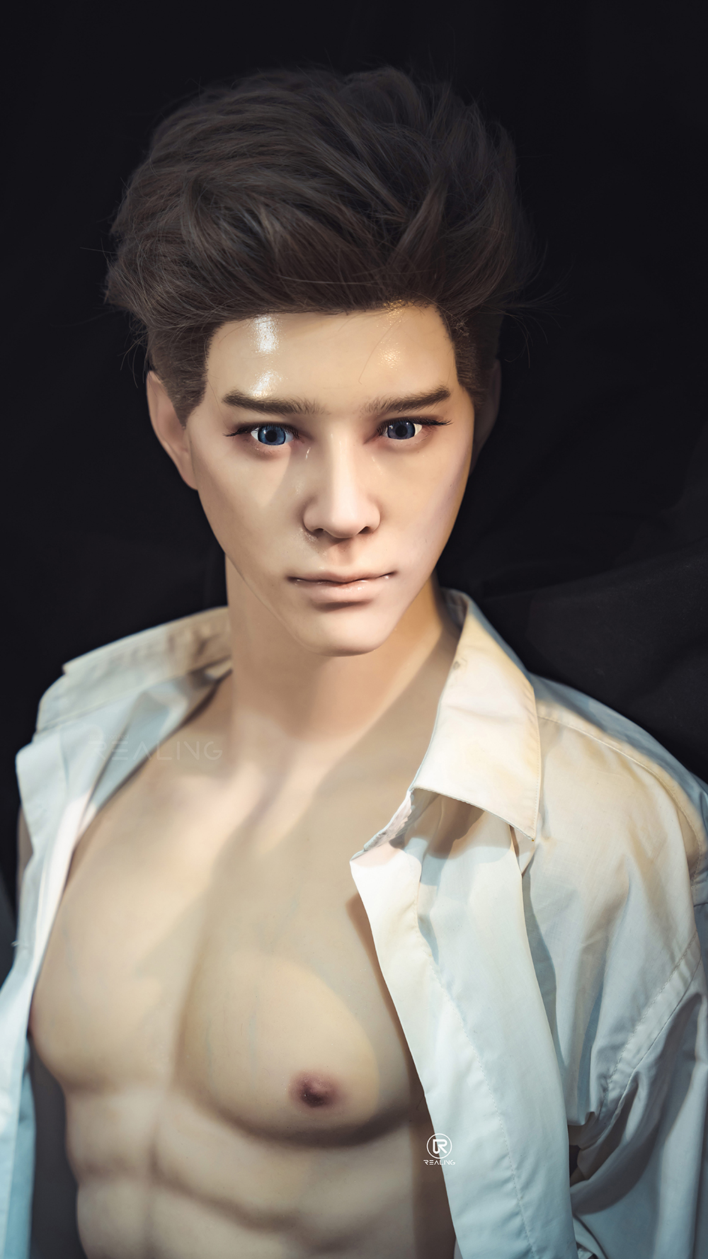 Laban - Silicone Head+TPE Body Male Sex Doll Torso