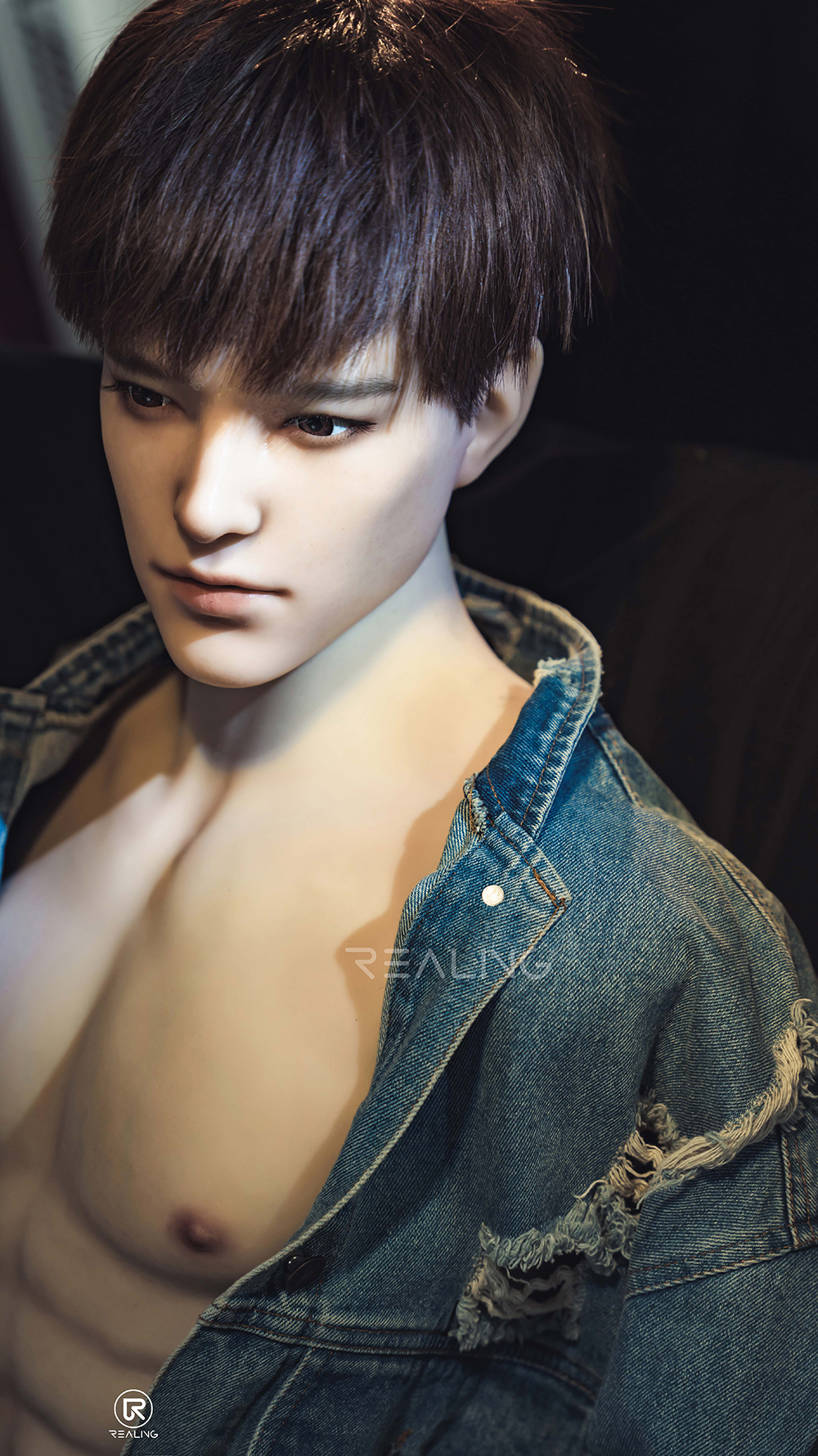 Lucius - Silicone Head+TPE Body Male Sex Doll Torso