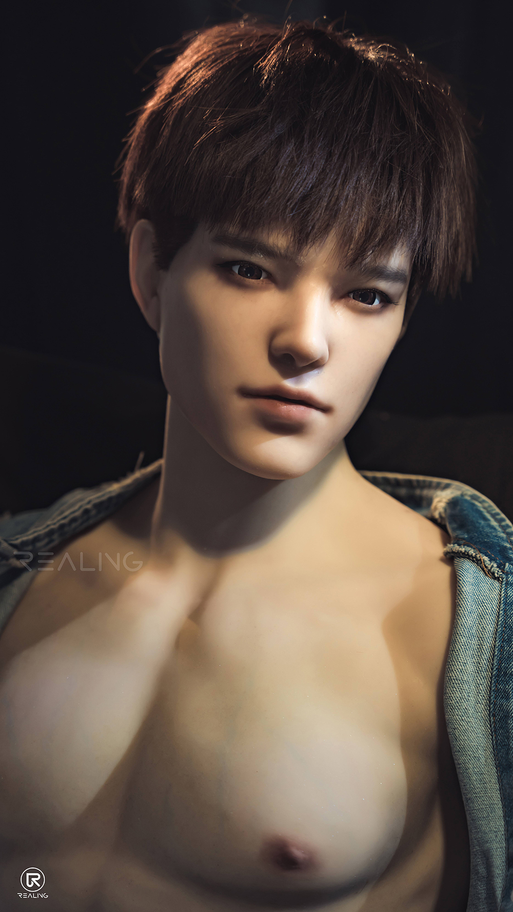 Lucius - Silicone Head+TPE Body Male Sex Doll Torso
