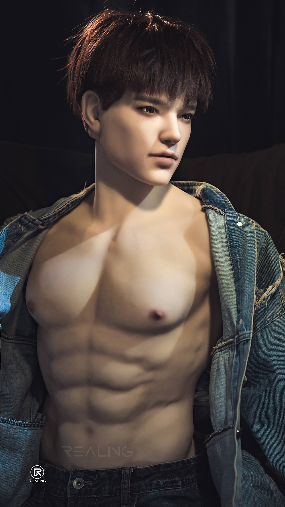 Lucius - Silicone Head+TPE Body Male Sex Doll Torso