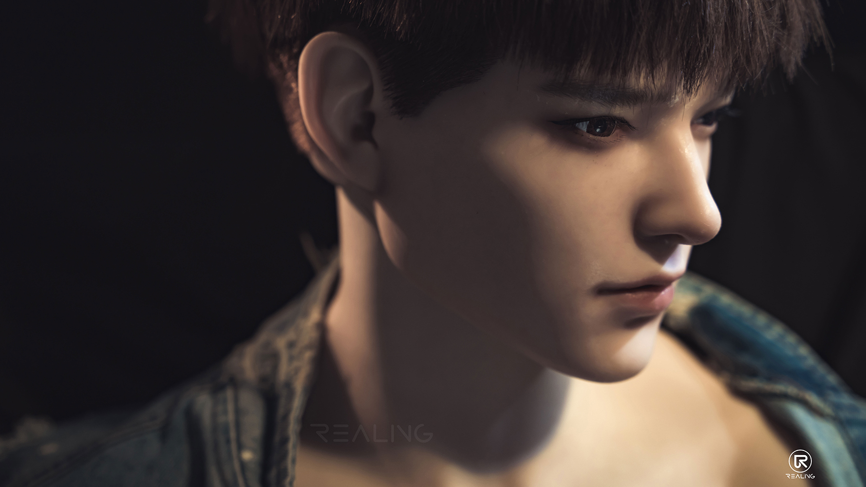 Lucius - Silicone Head+TPE Body Male Sex Doll Torso