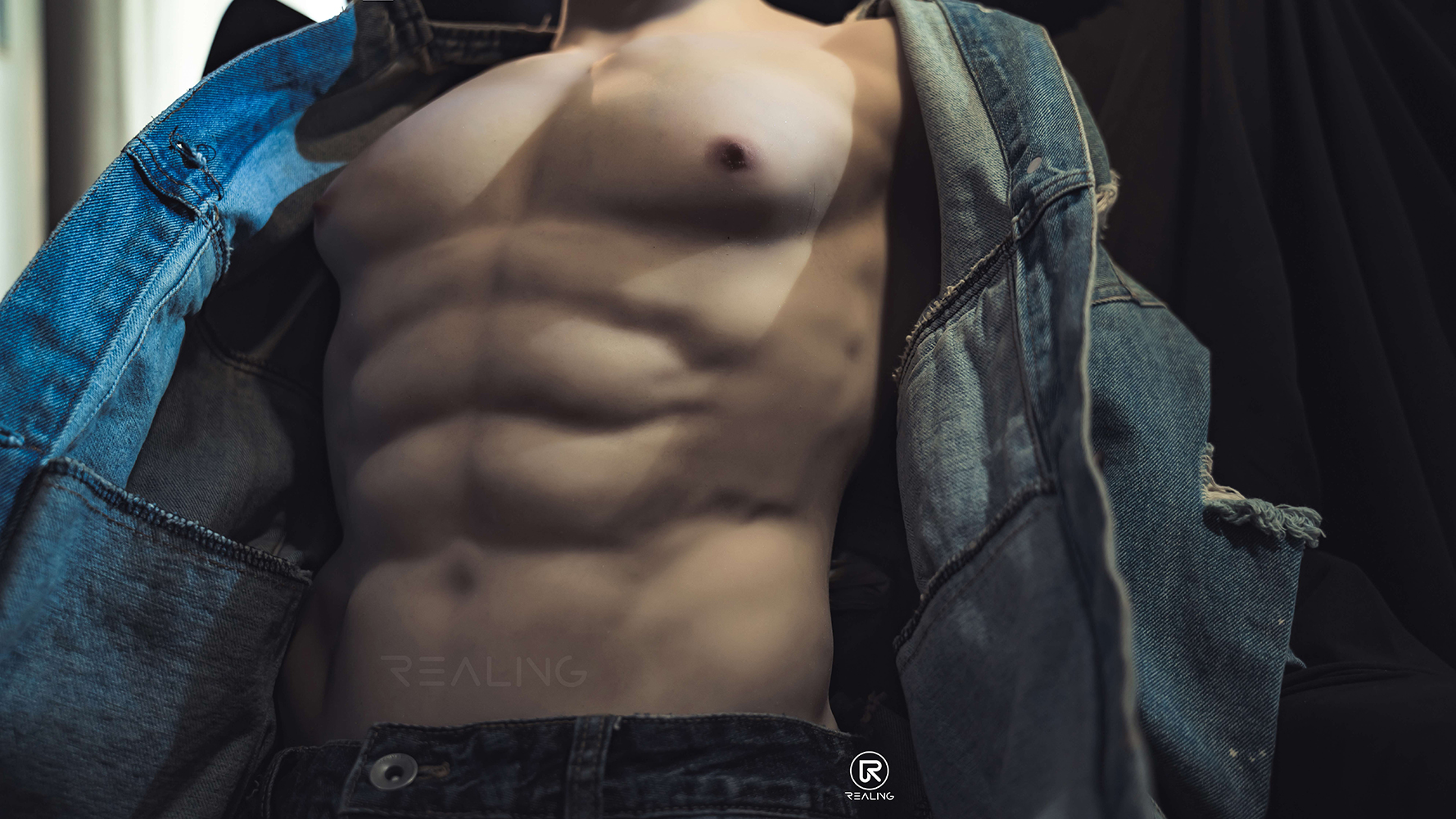 Lucius - Silicone Head+TPE Body Male Sex Doll Torso