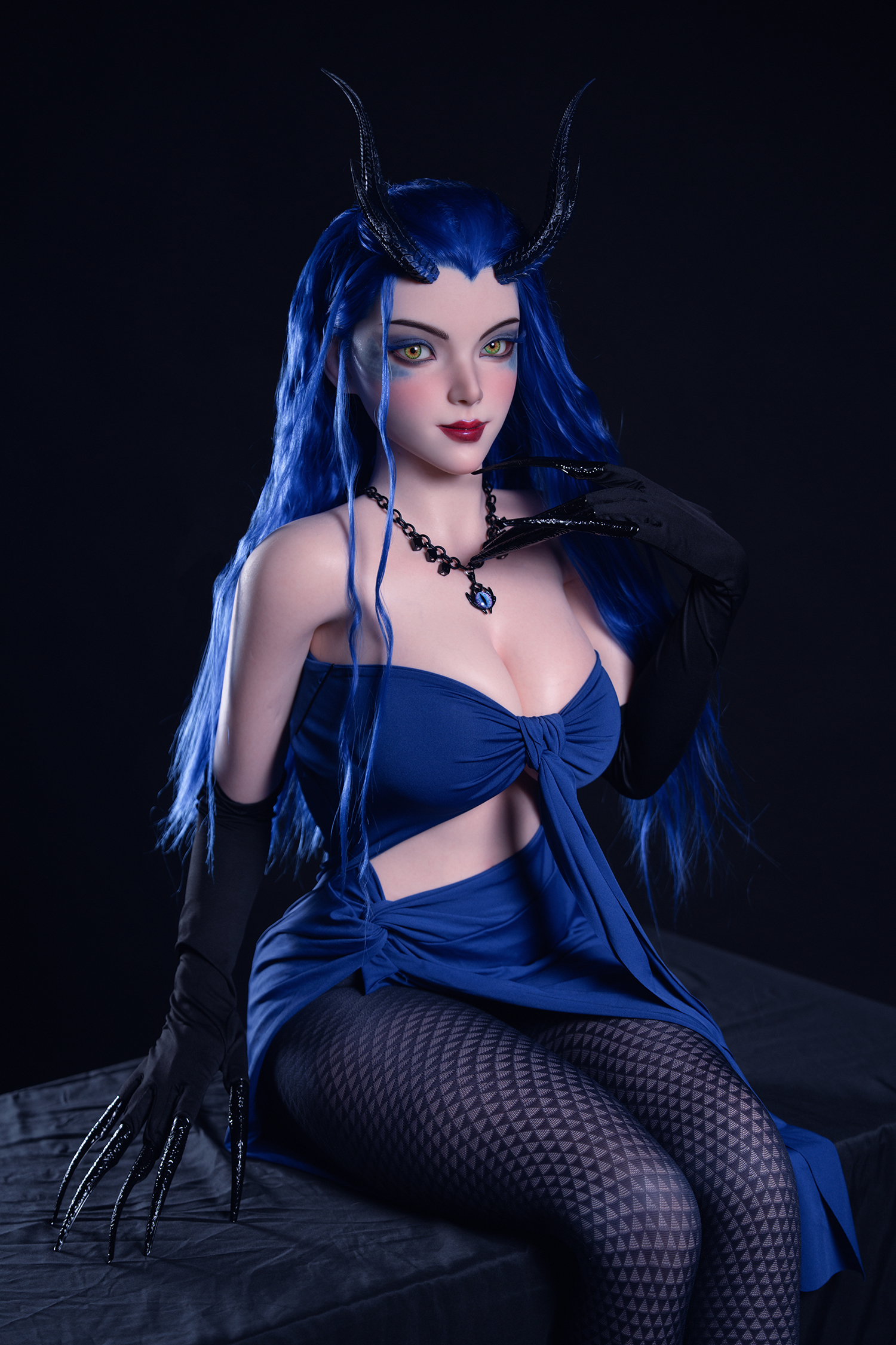 5ft4/164cm D Cup Silicone Anime Sex Doll - Aorun