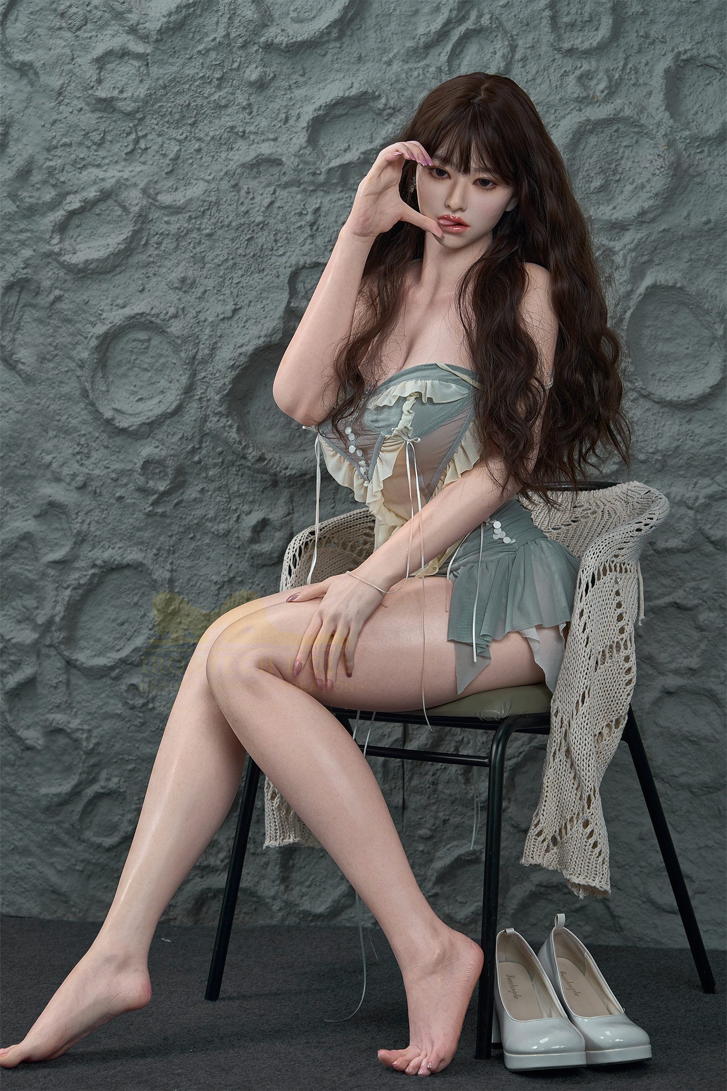 5ft4/165cmT F Cup Silicone Realistic Asian ROS Sex Doll T5 – Sasha