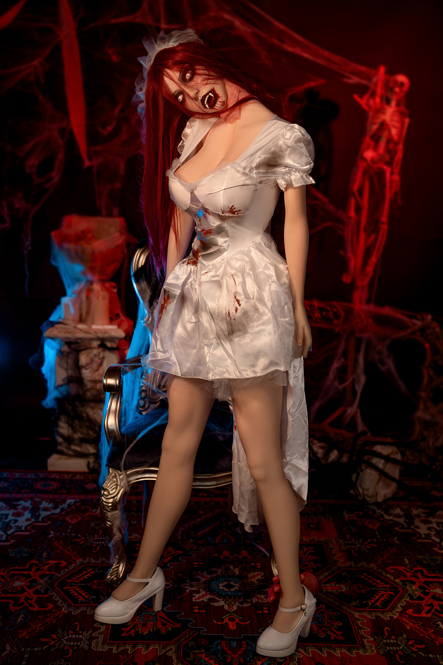 5ft5/169cm H Cup Silicone Head&TPE Body Sex Doll - Trista