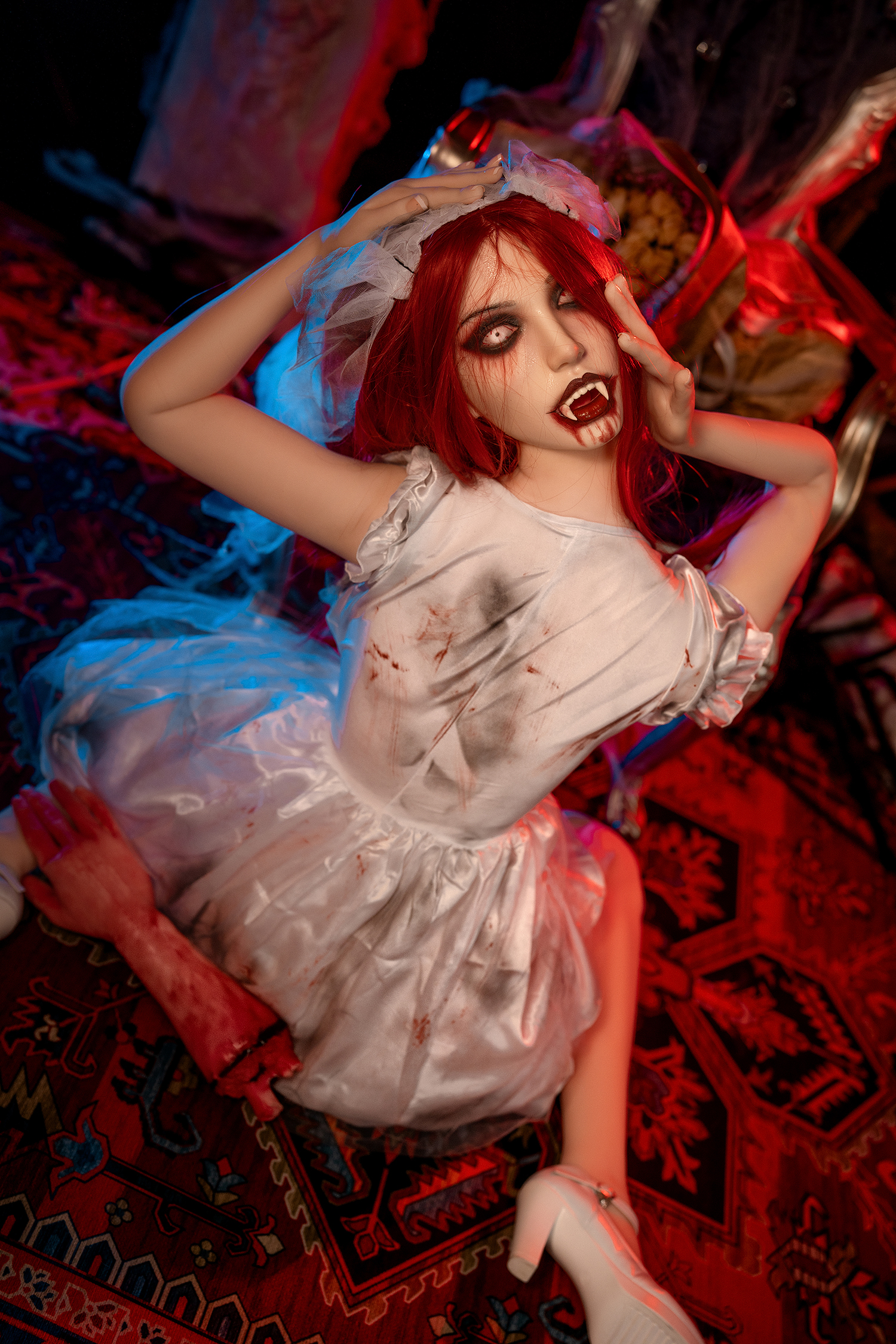 5ft5/169cm H Cup Silicone Head&TPE Body Sex Doll - Trista