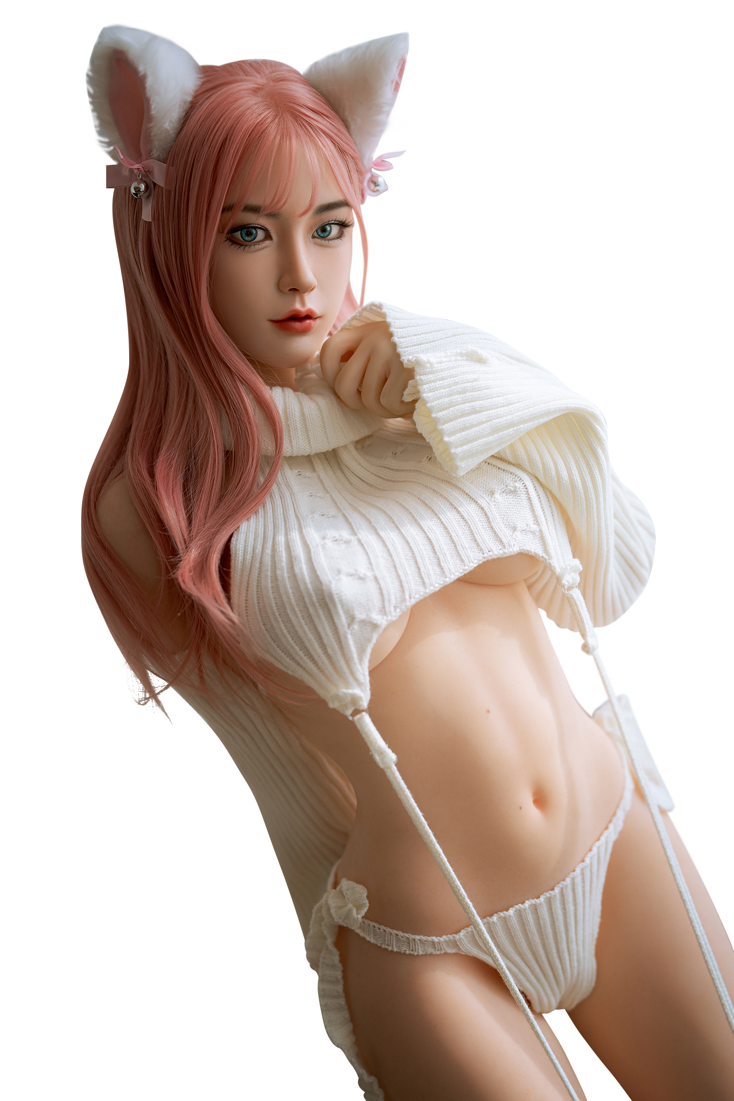 5ft2/160cm D Cup Silicone Head&TPE Body Sex Doll - Hilary