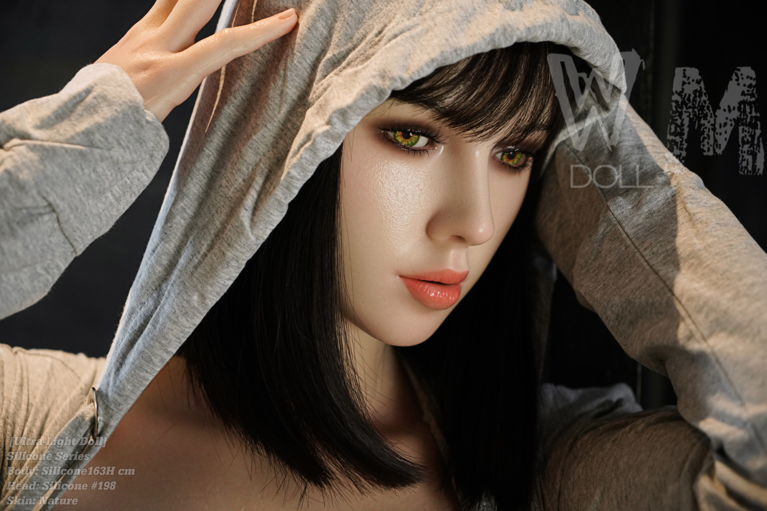 5ft34/163cm H Cup Ultra-Light Silicone Sex Doll – Dominique