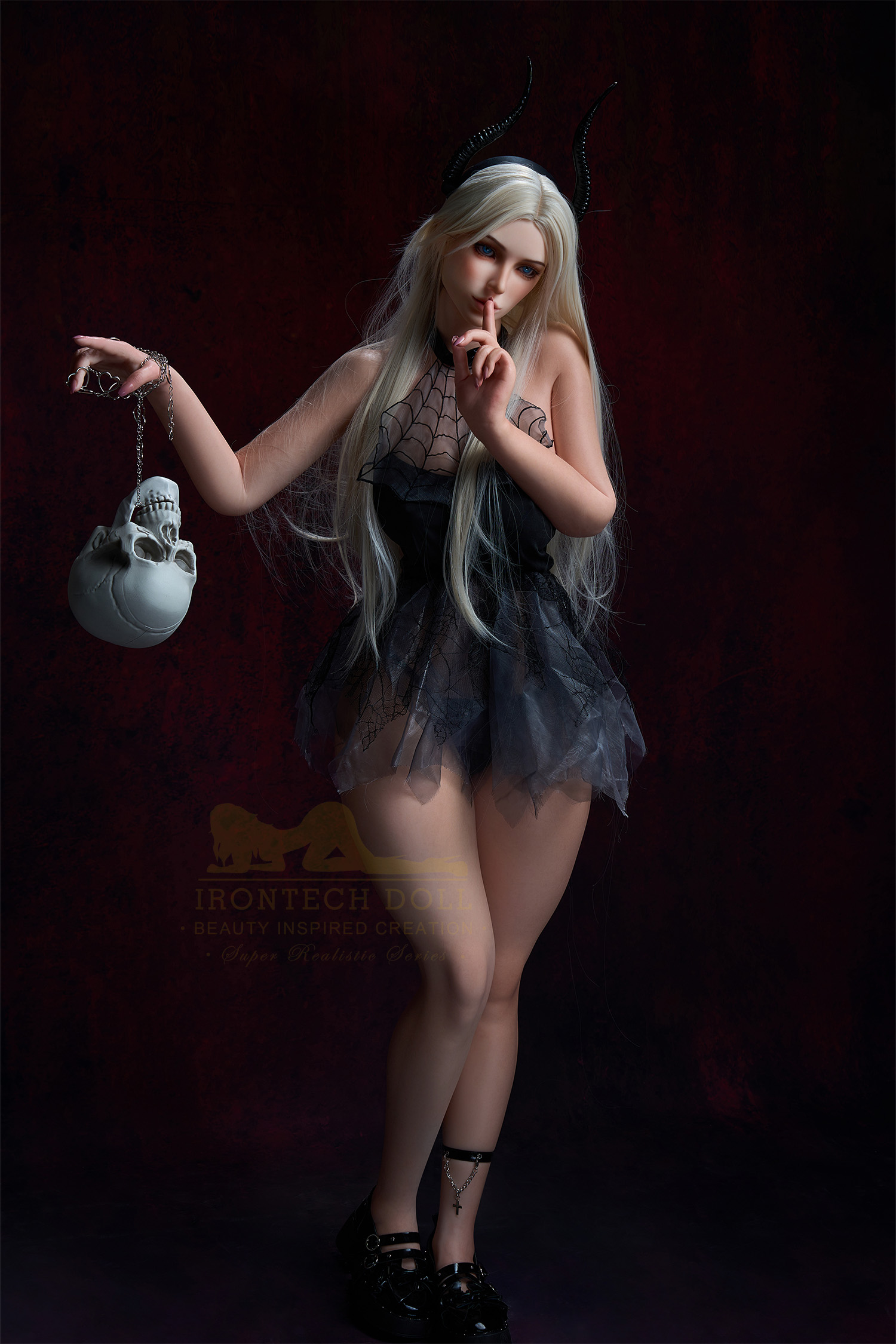 5ft4/164cm F Cup Silicone Halloween Sex Dolls B1 – Bailey