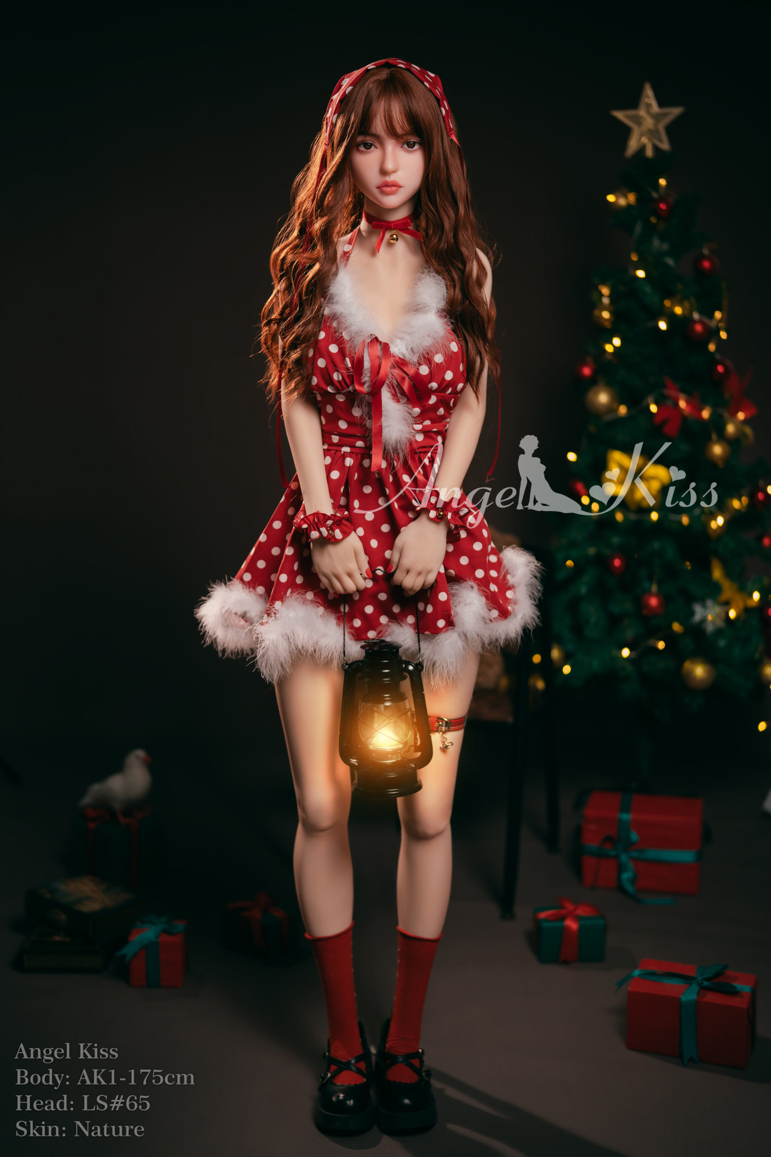 5ft7/175cm D cup Silicone Tall Sex Doll - Little Red