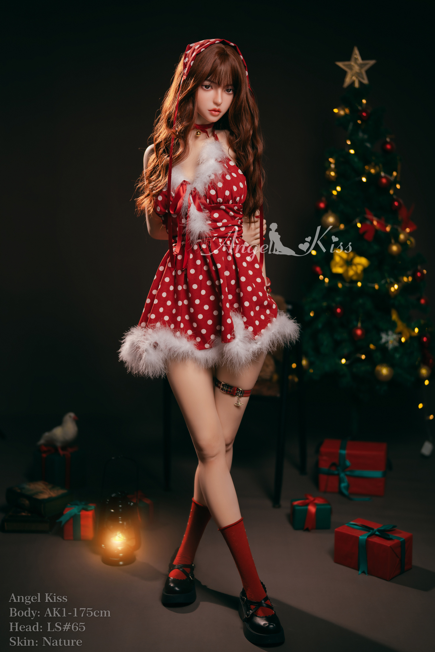 5ft7/175cm D cup Silicone Tall Sex Doll - Little Red