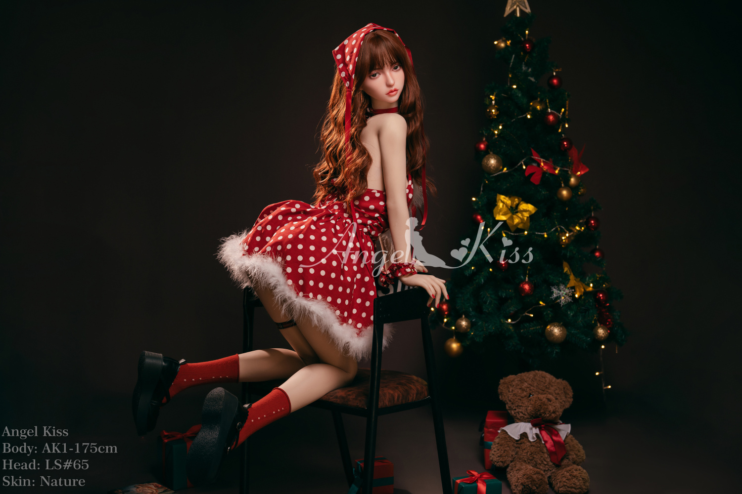 5ft7/175cm D cup Silicone Tall Sex Doll - Little Red