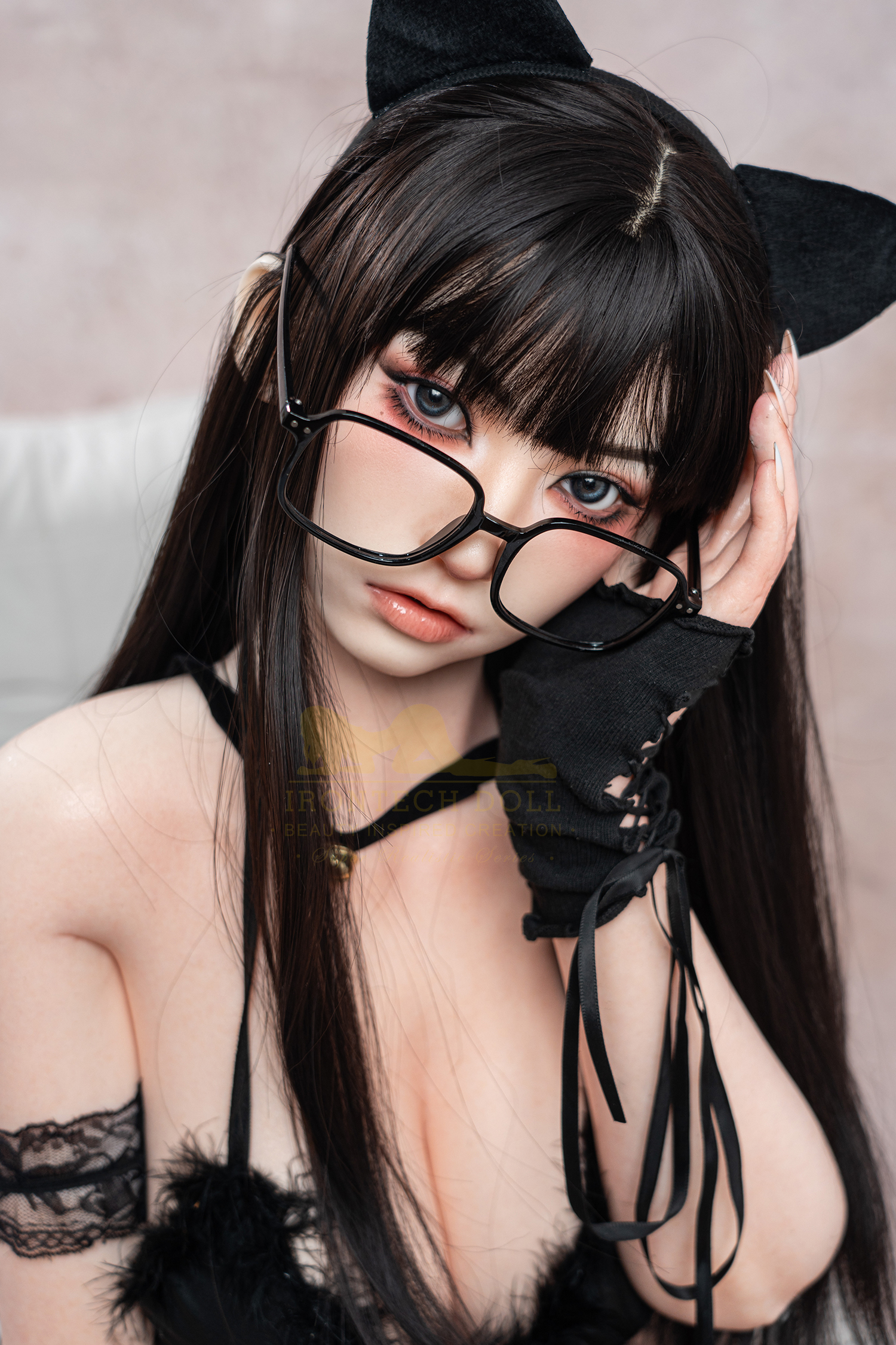 5ft4/165cm F Cup Silicone Cat Girl ROS Sex Doll S20 – Suki
