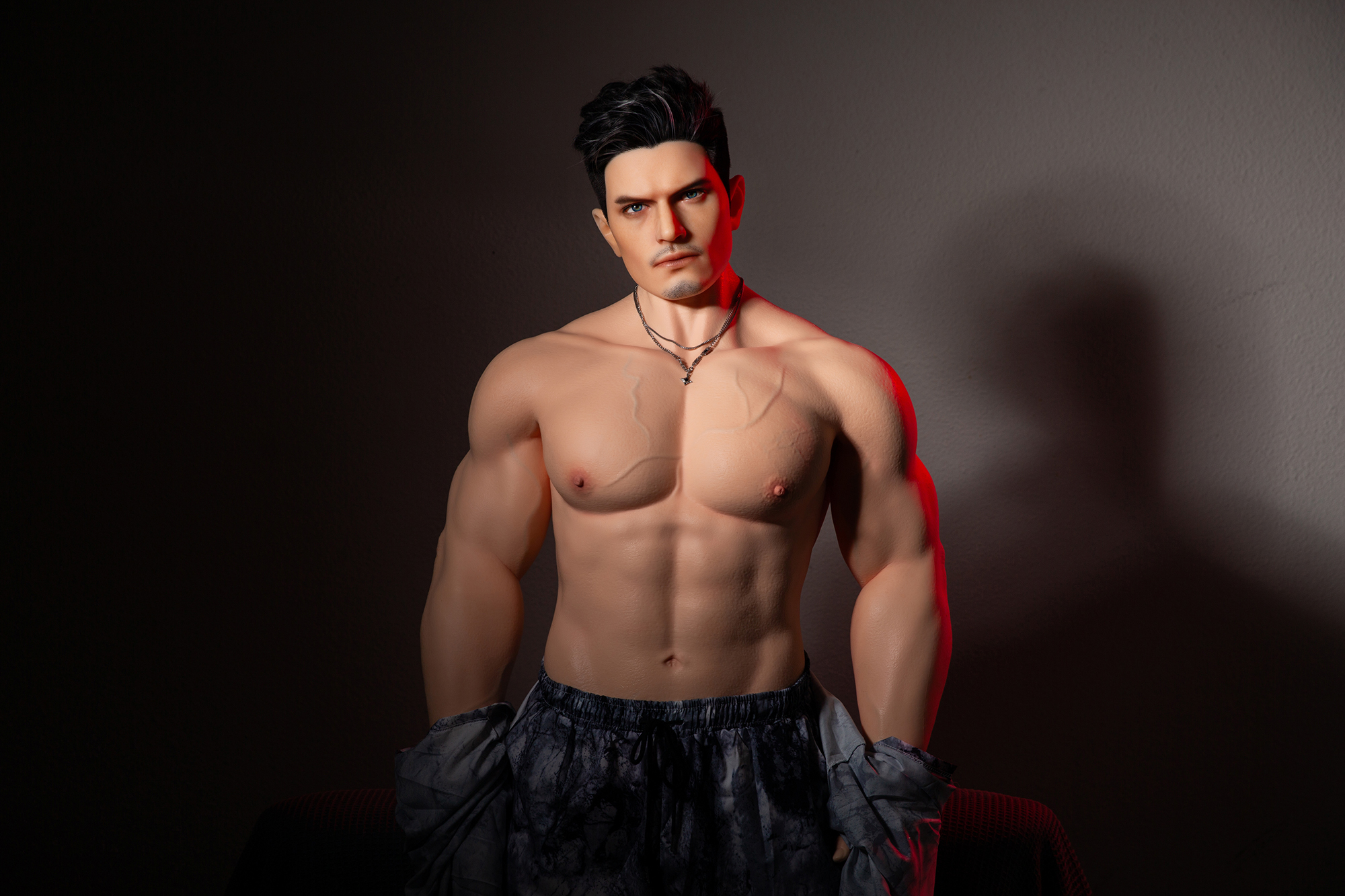 5ft7/175cm Silicone Strong Male Sex Doll - Thor