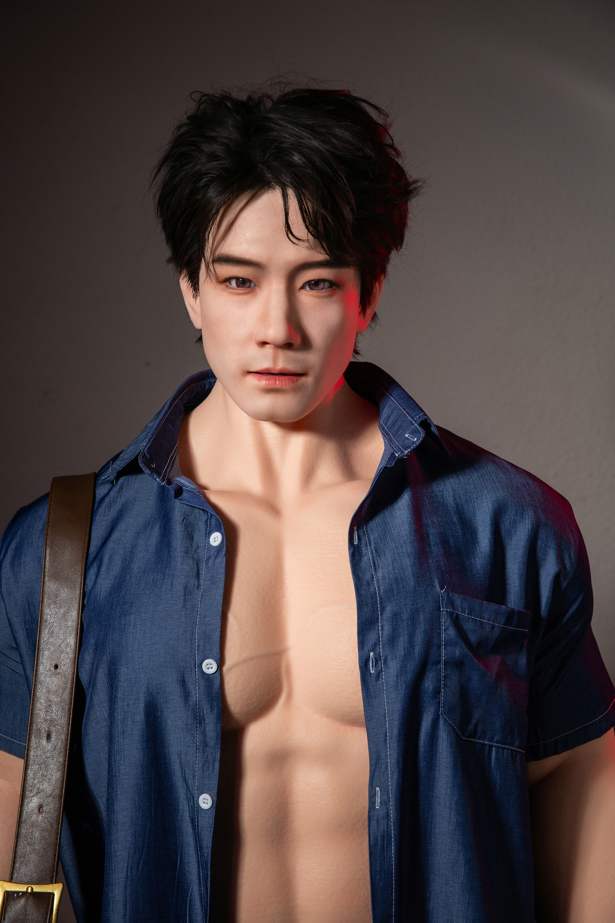 5ft7/175cm Silicone Asian Male Sex Doll - Qiao Yu