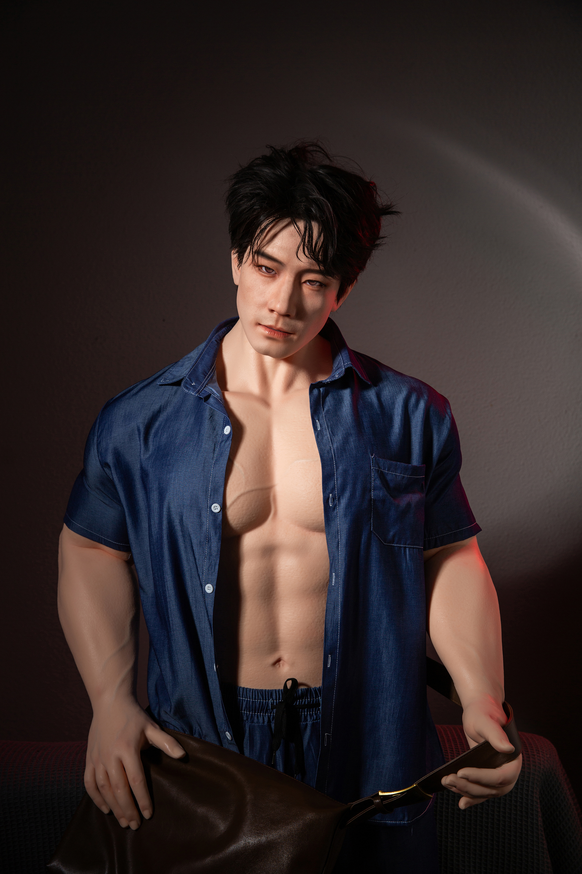 5ft7/175cm Silicone Asian Male Sex Doll - Qiao Yu
