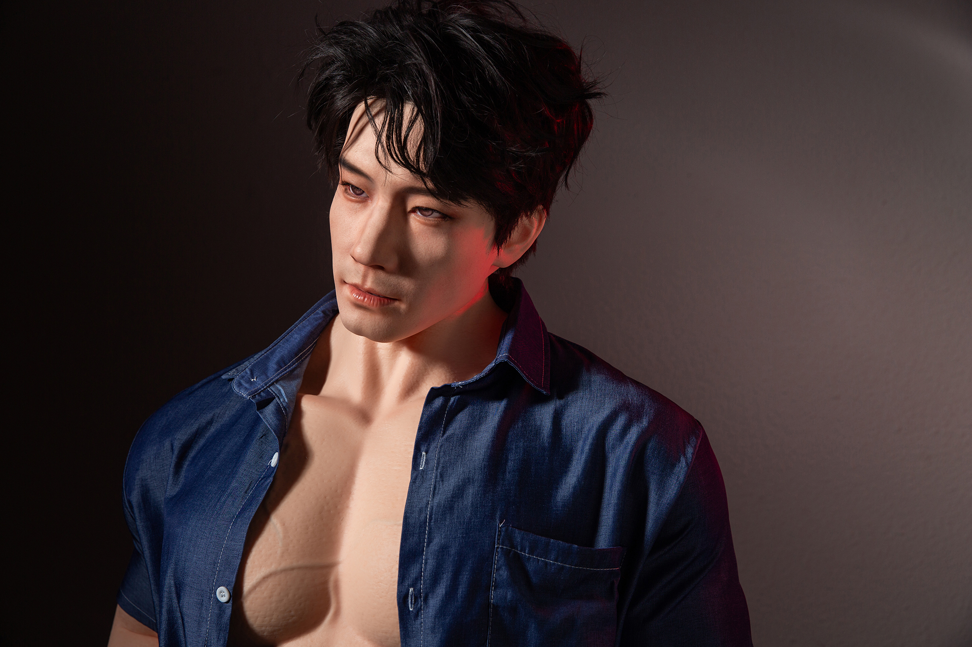 5ft7/175cm Silicone Asian Male Sex Doll - Qiao Yu